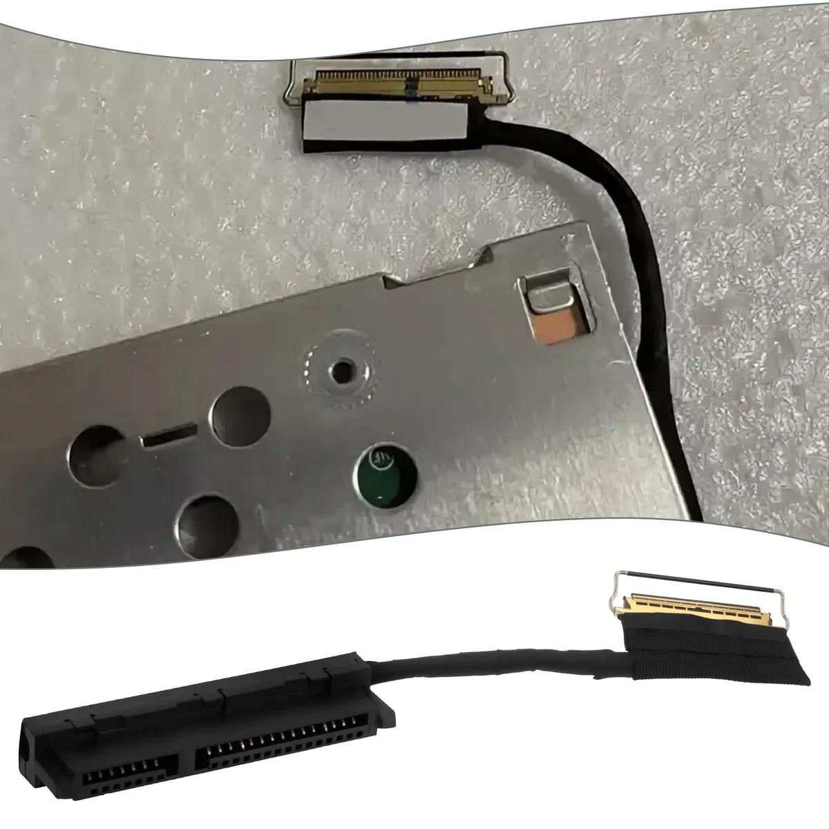 OTOTEC 1 Set HDD SSD Hard Drive Cavo Connettore 2.5 Pollici SATA 00UR495 DC02C009L30 Compatibile con Lenovo ThinkPad T470 T480 A485 A475