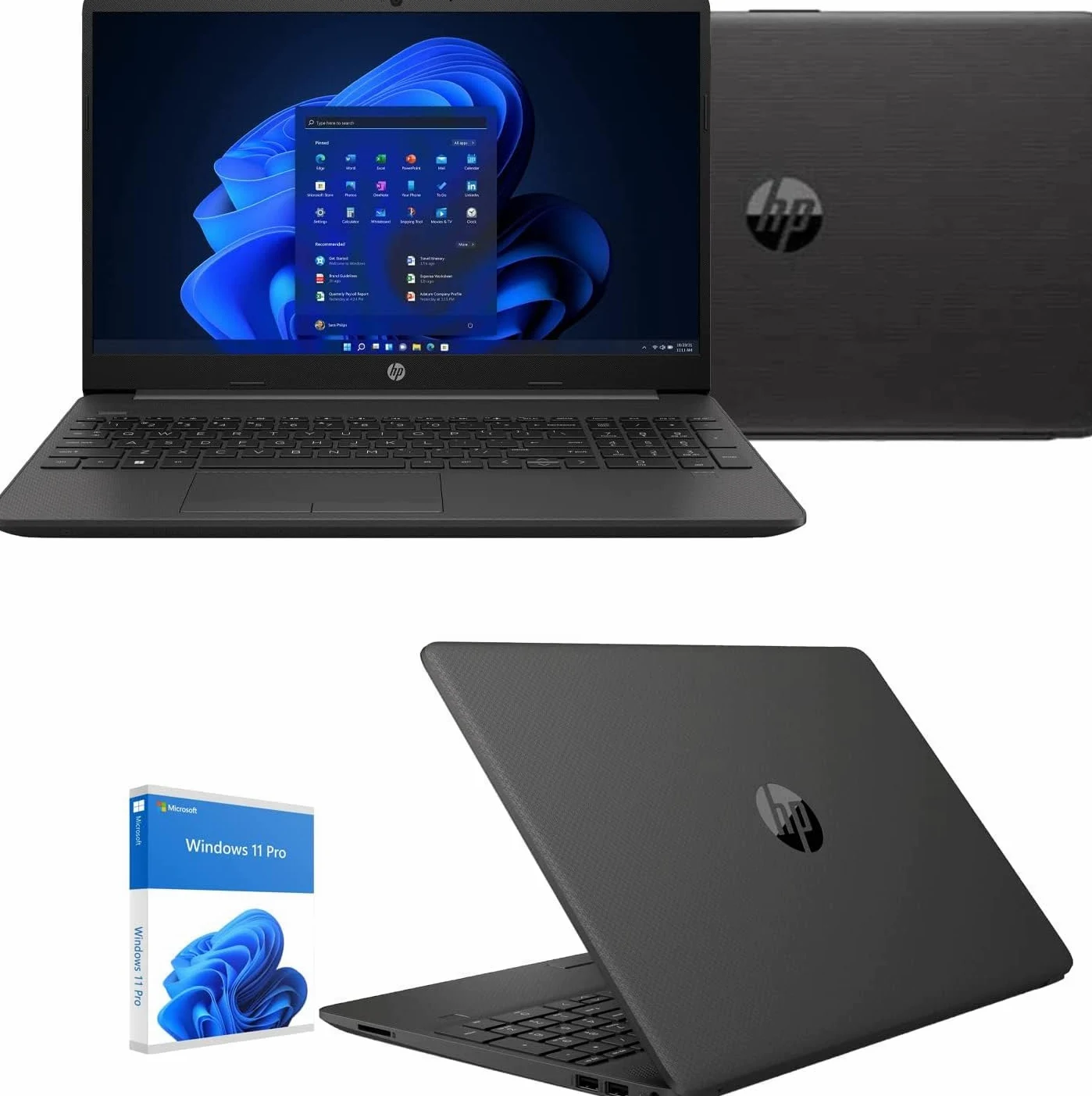 Notebook HP 250R G10 Core5 120U 5 Ghz 15,6" FHd, Ram 16Gb Ddr5, Ssd Nvme 500Gb, Hdmi, Usb 3.0, Wifi,Bluetooth, Webcam, Windows 11 Pro