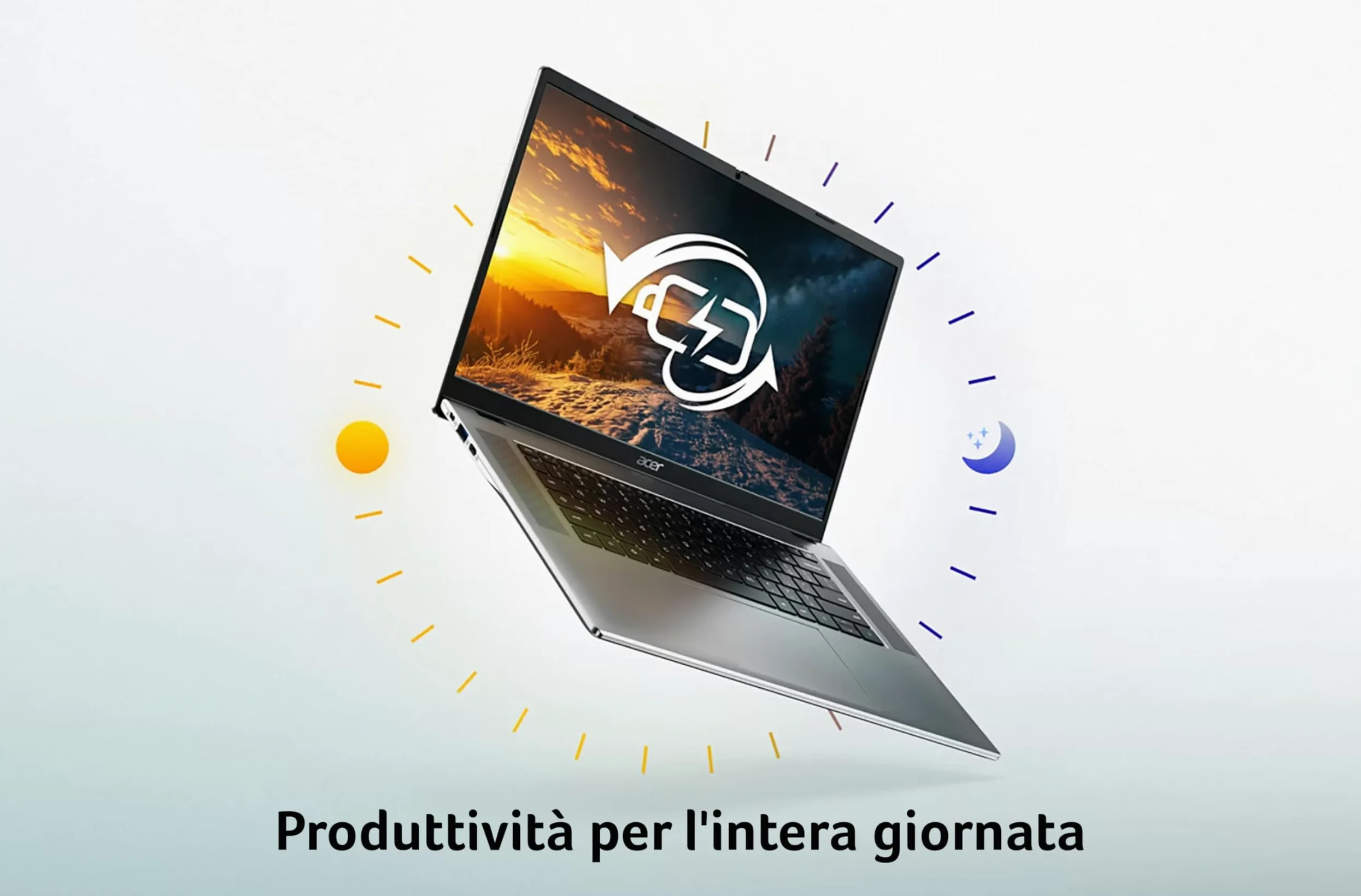 Acer Chromebook 315 + Mouse Wireless, Ram 4 GB DDR5, eMMC 64 GB, Display 15.6" FHD, CB315-8H-878V, Notebook, PC Portatile, Processore MediaTek Kompanio 540, Scheda Grafica ARM Mali, ChromeOS, Silver