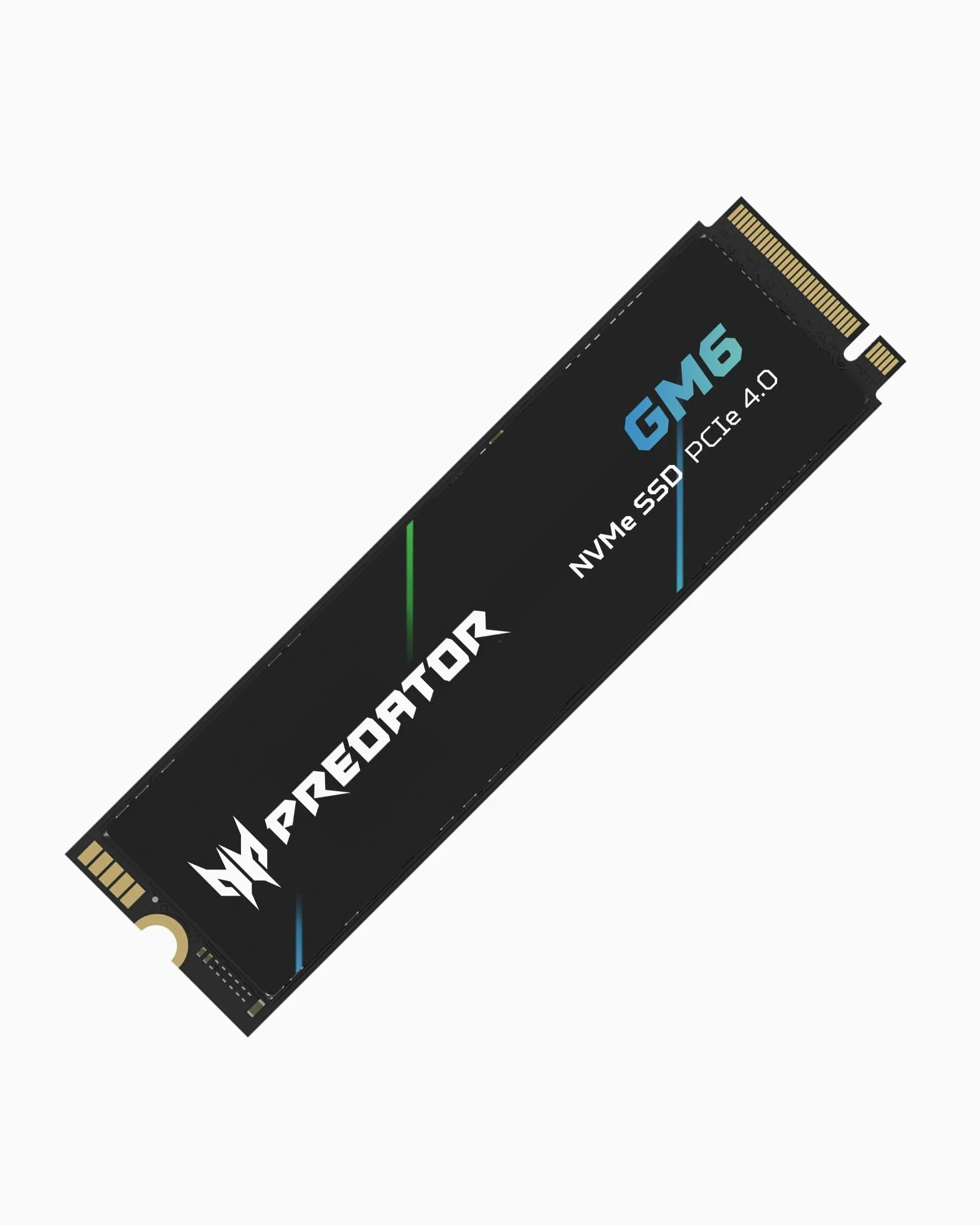 Acer Predator GM6 2TB M.2 NVMe SSD PCIe 4.0 - Velocità di lettura fino a 7200 MB/s - Disco interno professionale - Memoria per il gioco compatibile con PC, laptop e PS5