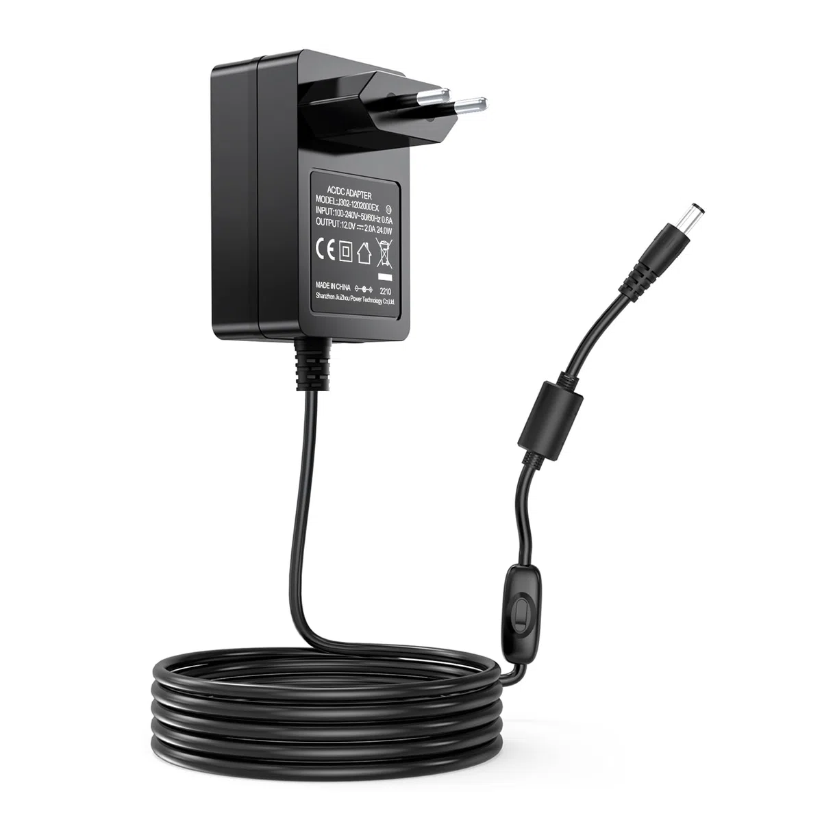 Cavo di alimentazione 12 V 2 A per TP-Link Deco Mesh WiFi System modelli S4, M3, M4, M5, M9, X20, X55, X60, X68, XE75, X90, X4300 Pro, P9