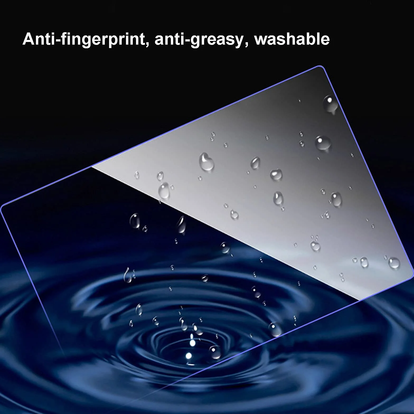 Computer Universale Filtro Anti Luce Blu,Pellicola Filtrante Anti-UV per la Protezione degli Occhi per Monitor& Desktop PC,staccabile,riutilizzabile,Installazione sospesa,Filtro anti luce blu