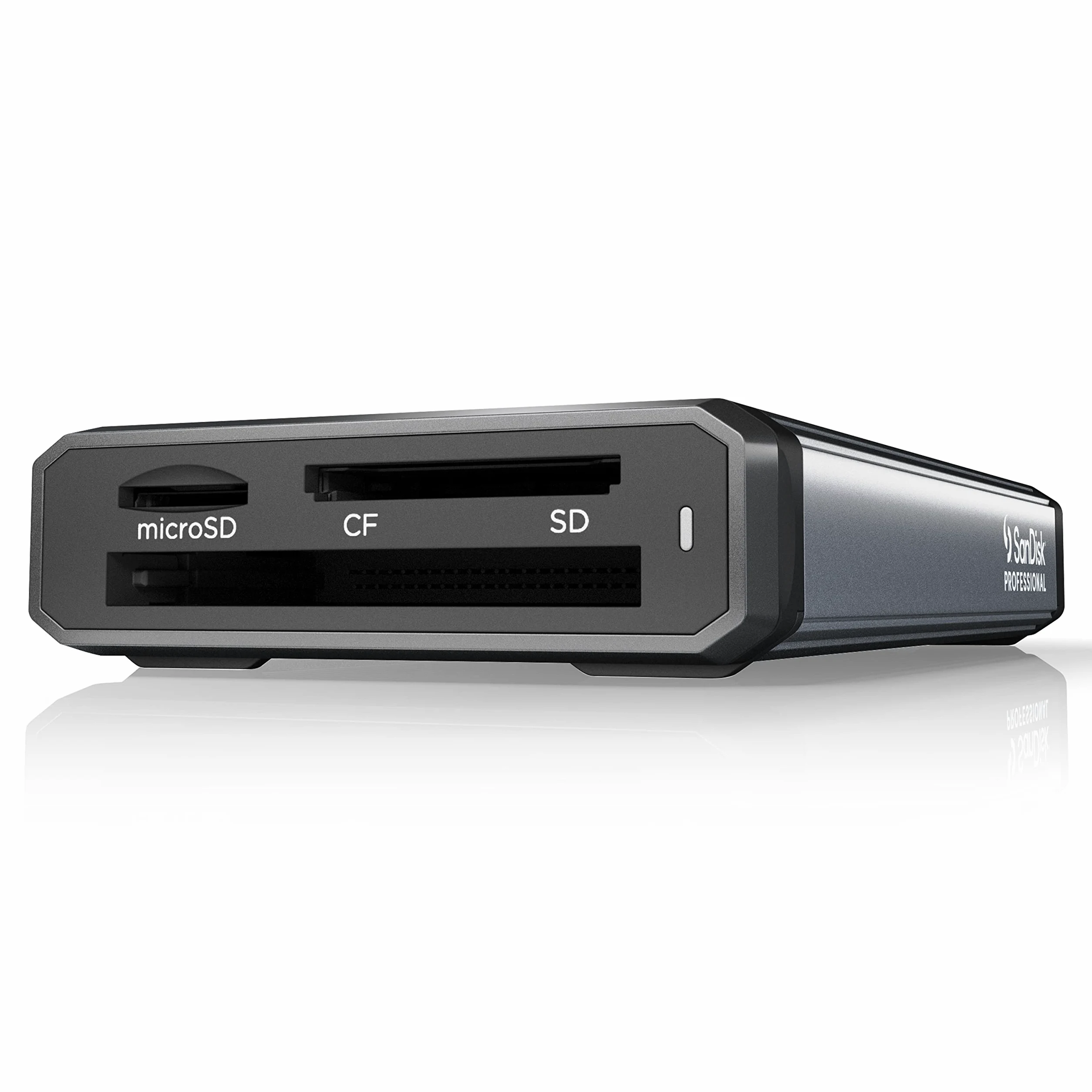 SanDisk Professional PRO-READER Multi-Card con trasferimenti di contenuti multimediali straordinariamente veloci, Nero