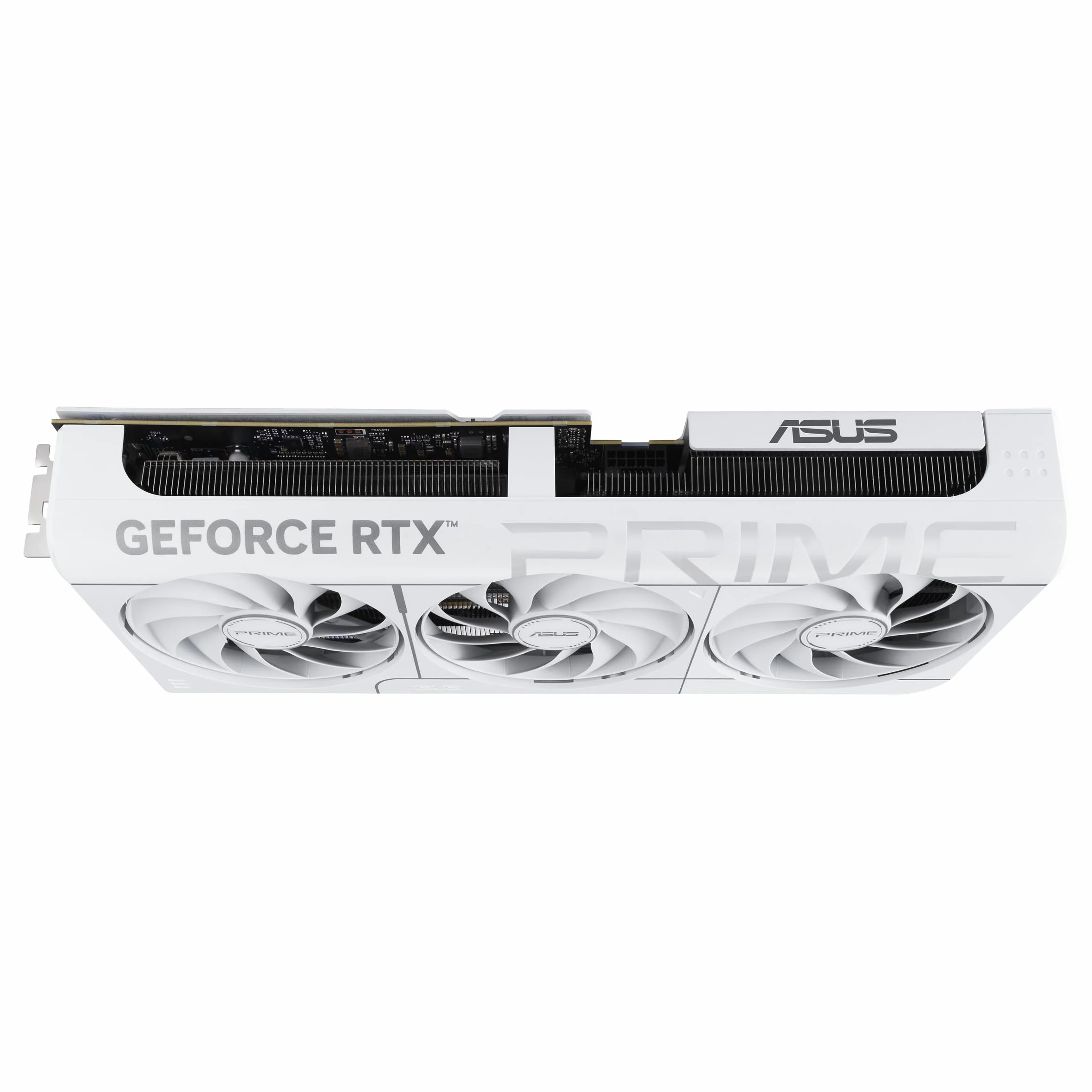 ASUS PRIME NVIDIA GeForce RTX 5070 OC Edition, Scheda Grafica 12 GB GDDR7, 192 Bit, PCIe 5.0, Design a 2,5 Slot, 3 Ventole Axial-Tech, 1 HDMI 2.1, 3 DisplayPort 2,1, Bianco, PRIME-RTX5070-O12G-WHITE
