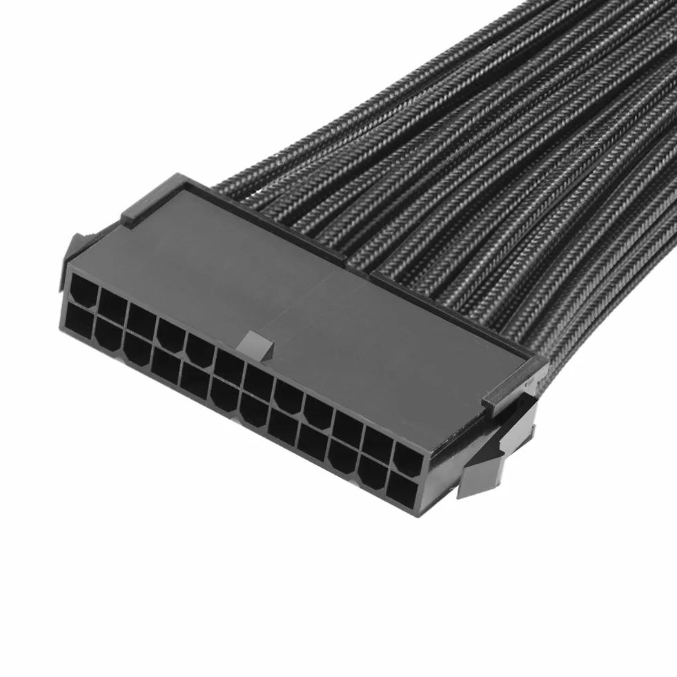 J&D ATX 24 Pin Motherboard Cavo Alimentazione di Estensione, Maschio a Femmina - 30cm