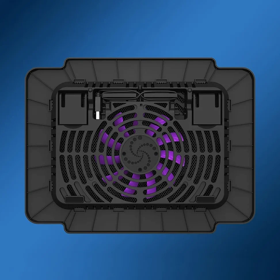 Base di raffreddamento da Gaming Laptop Cooling Pad USB Silent Fan Cooler Notebook Stand per PC Notebook