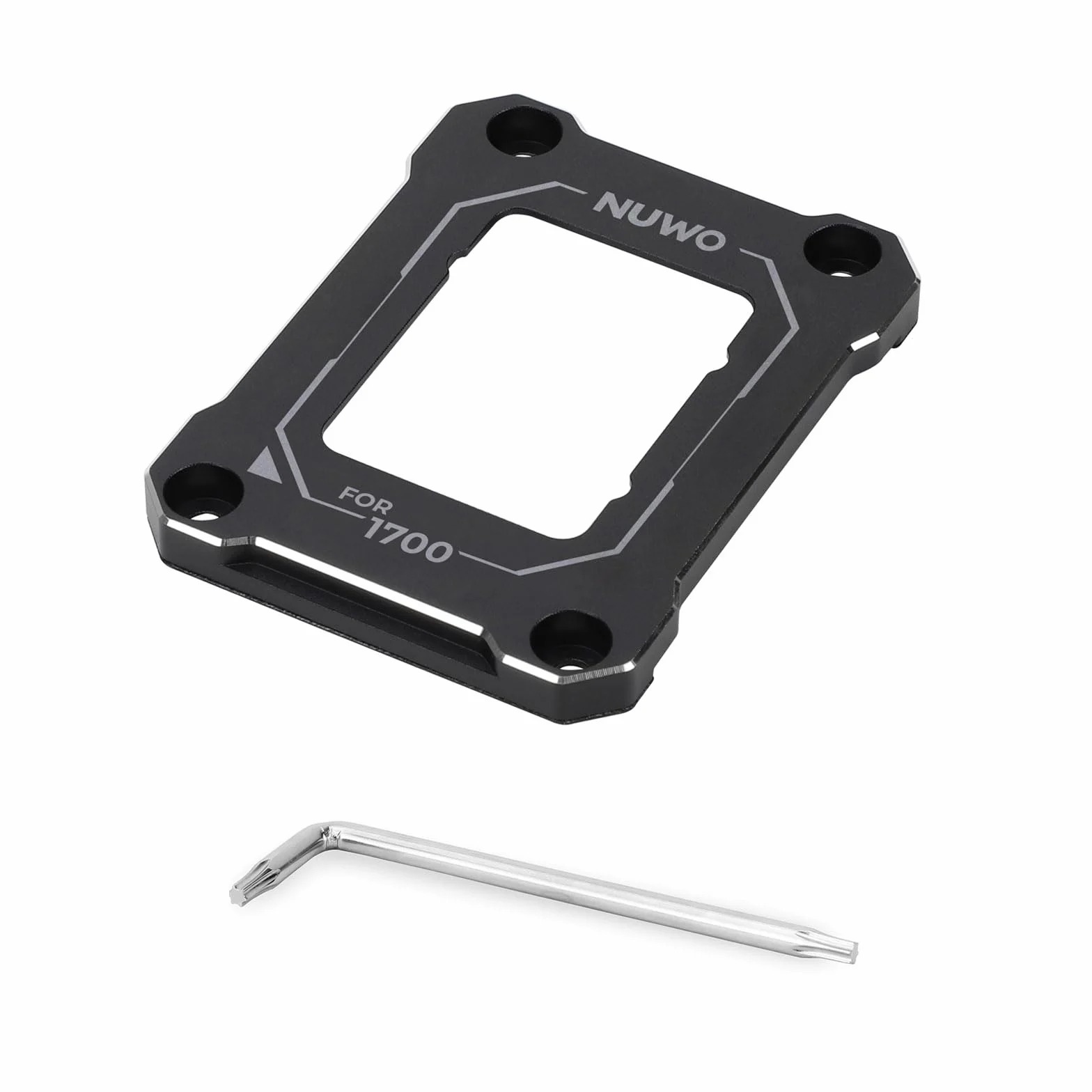 FRCPU1700 Staffa di Fissaggio per CPU LGA 1700, Supporto Frame Anti-Piegatura per CPU 1700 12a/13a/14a Generazione, Nero