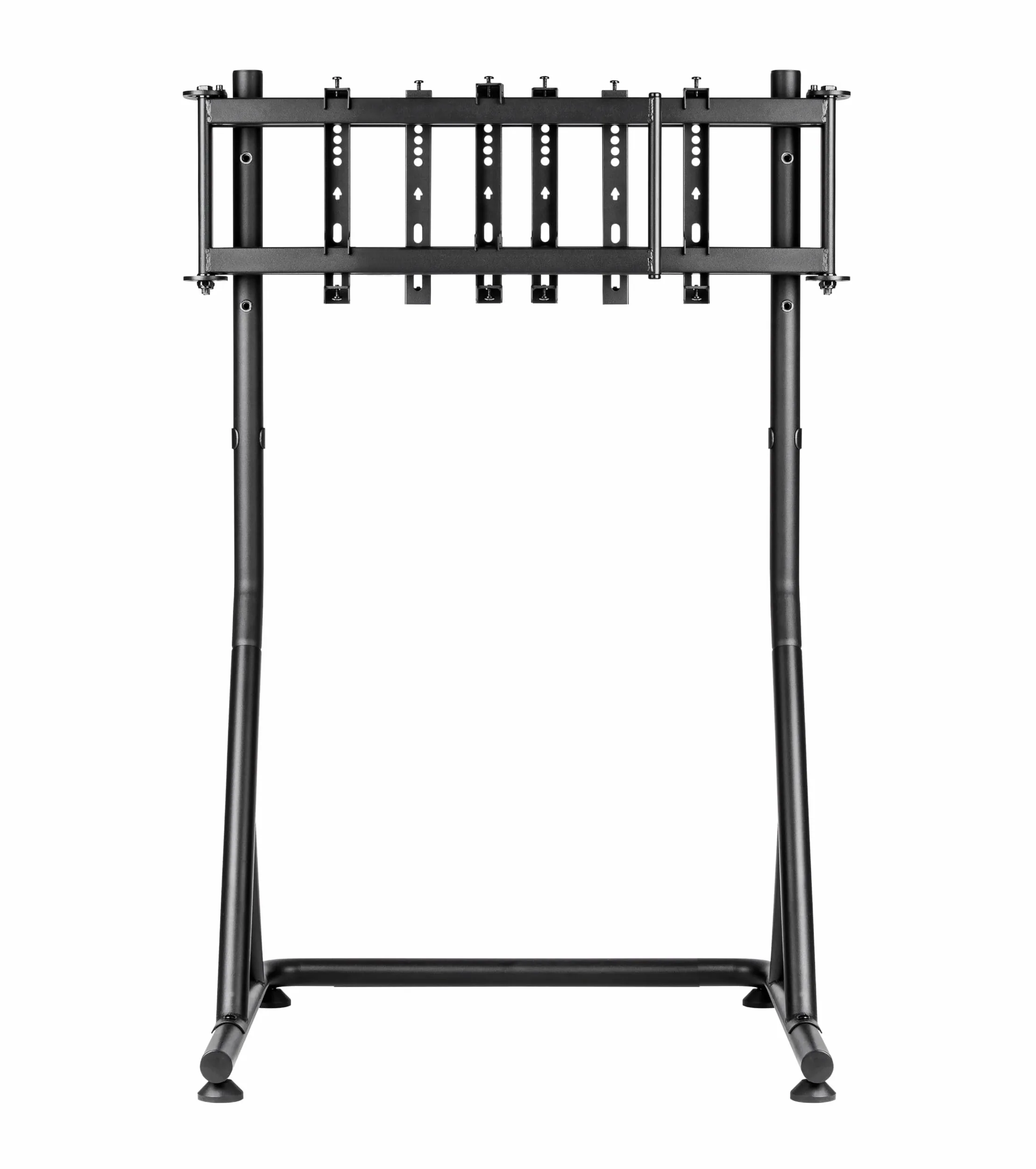 Thermaltake Triple Monitor Stand | Per 3 monitor da 32″ | Struttura in acciaio | Altezza regolabile | Nero