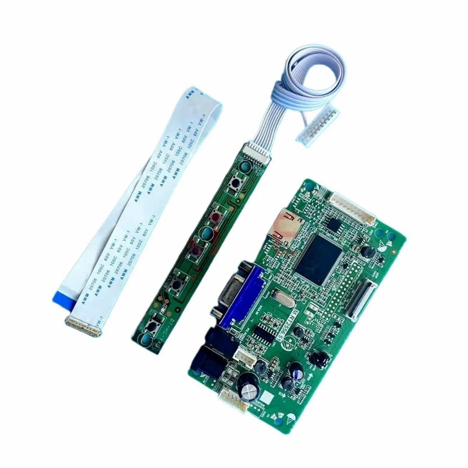Scheda Driver Del Controller For Monitor LCD Adatta B173RTN01 B173RTN02 VGA EDP 30 Pin Schermo For Laptop 17.3 "Kit Fai Da Te 1600 * 900 Accessori Compatibili Con HDMI(For B173RTN01.4)