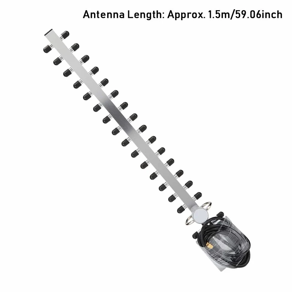 Yagi Antenna,2.4Ghz,Antenne di Rete,2.4G 25dBi Router Ad Alto Guadagno Scheda di Rete 16 Unità Antenna Direzionale