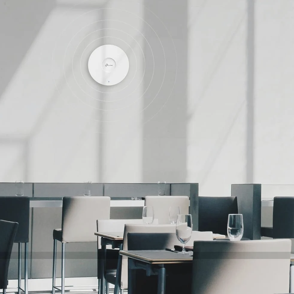 TP-Link Omada EAP650 V1 - Radio access point - Wi-Fi 6 - 2.4 GHz, 5 GHz - DC power - cloud-managed - wall / ceiling moun