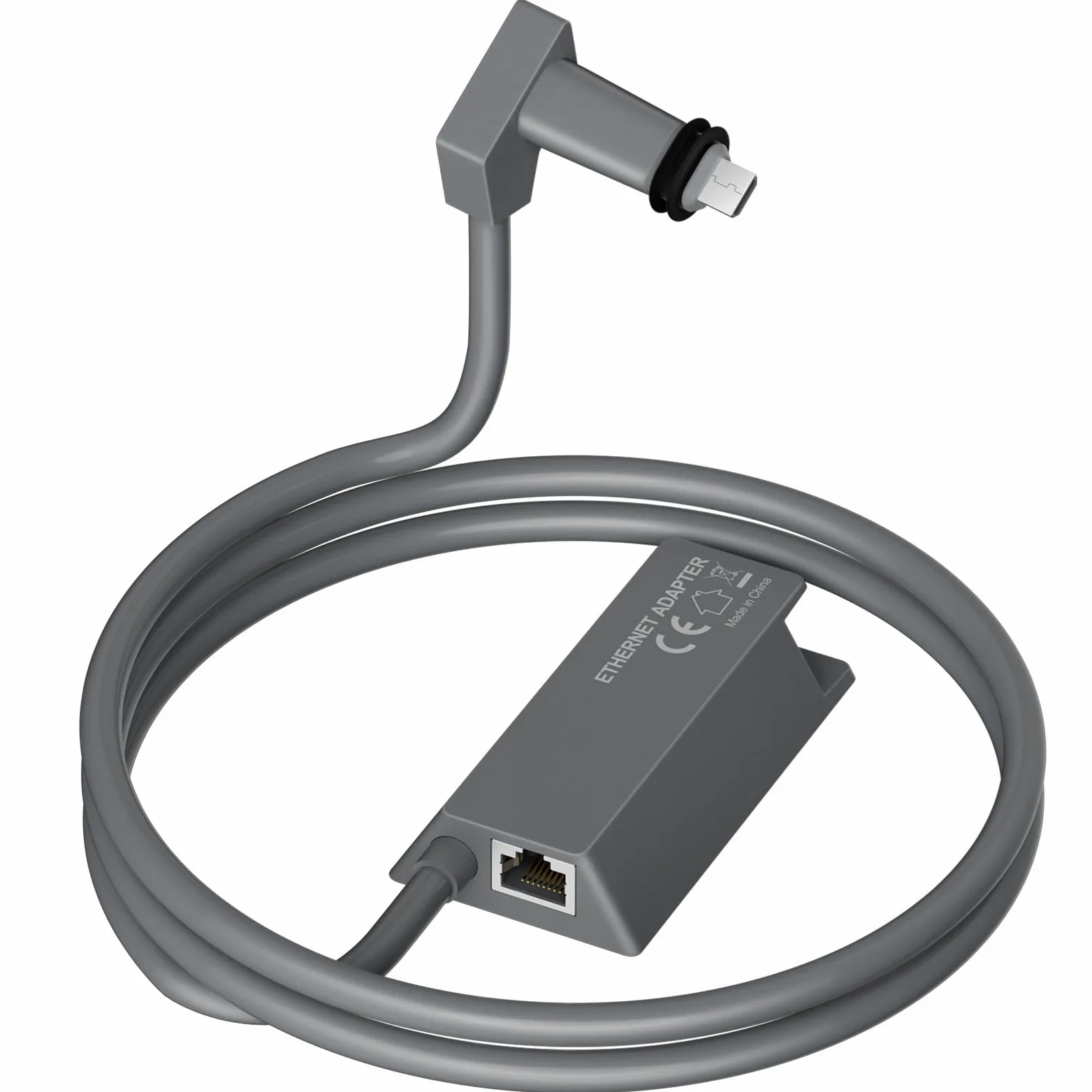 Mwin Adattatore Ethernet per Starlink Gen 2 - Accessori Starlink per Kit Internet Satellitare V2, Adattatore Ethernet Powerline per Rete Esterna Cablata Veloce e Stabile, Lunghezza del Cavo: 89 cm