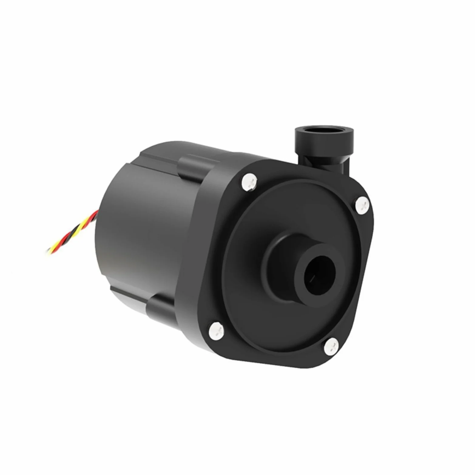 PU SC1000 24V Brushless raffreddato ad acqua ABS Nylon Durabilità Tecnologia a prova di perdite per sistemi di raffreddamento del computer Raffreddamento ad acqua ad alto flusso