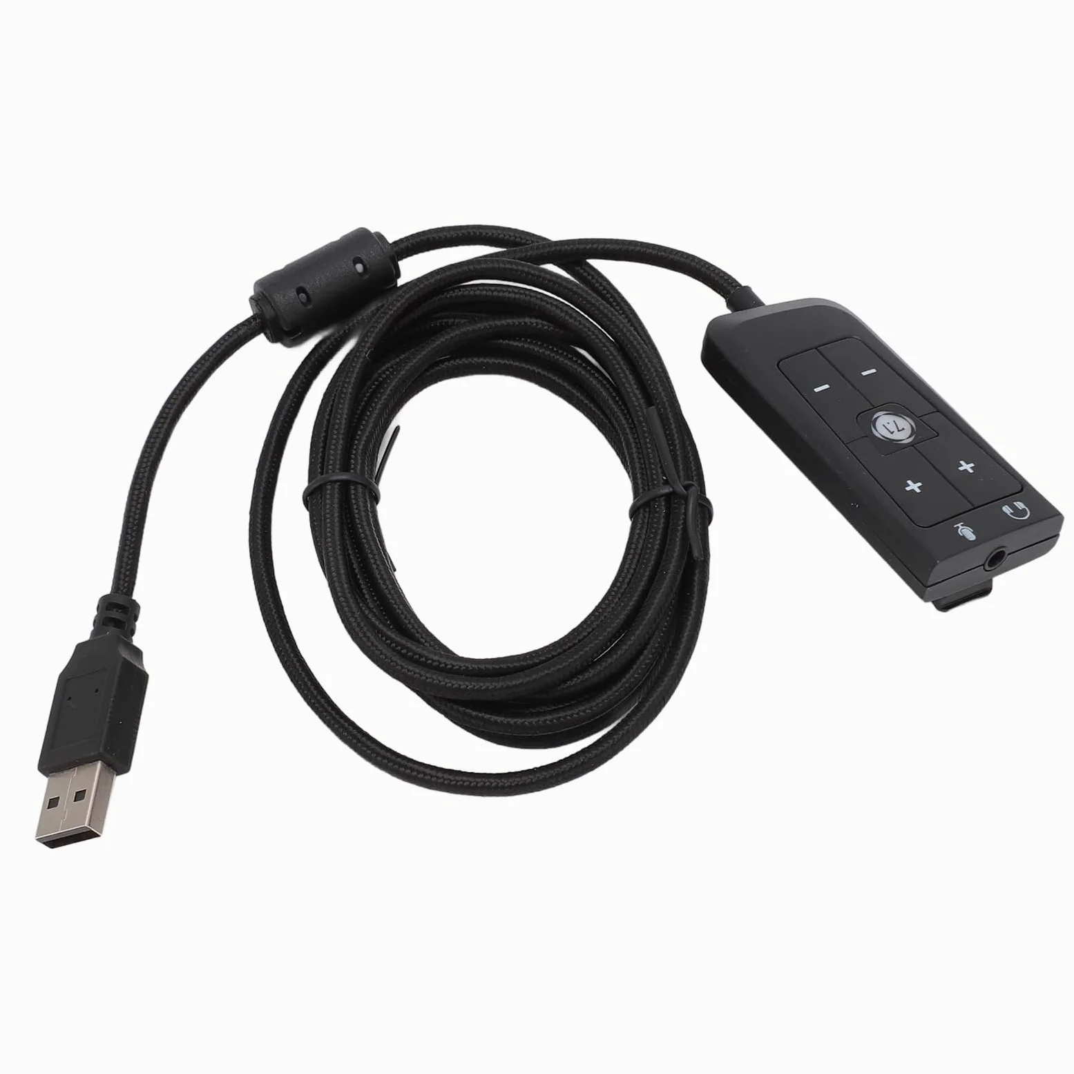 Zunate Adattatore Audio da USB a Jack da 3,5 Mm, Jack da USB a Cuffie e Microfono con Indicatore LED, per Kingston Cloud II