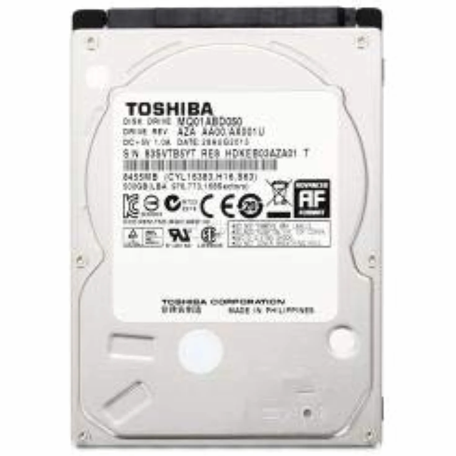 Toshiba MQ01ABD050V HDD da 500 GB, SATA II