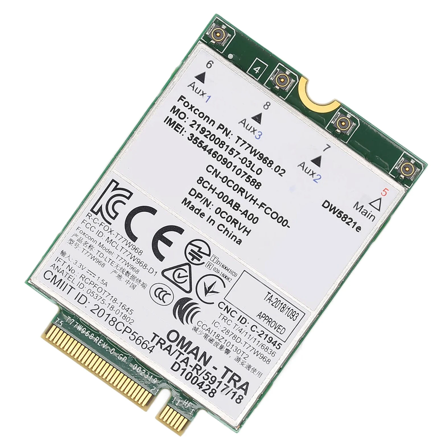 Scheda Netta Wireless Supporto per Trasmissione Rapida Posizionamento PCB Accessori per Laptop Wireless