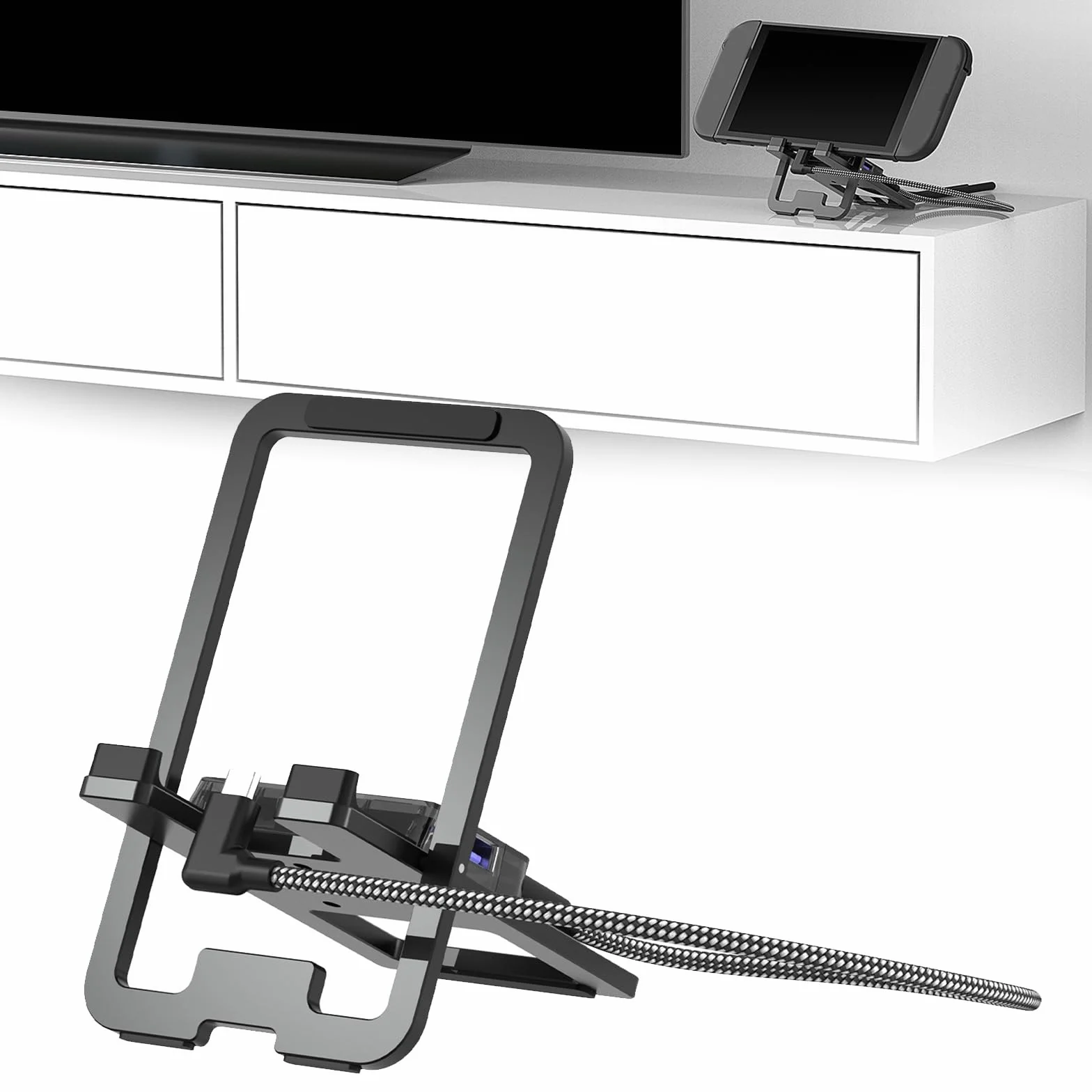 Base di raffreddamento per console di gioco palmare PD100W ricarica più porte console stand stazione console