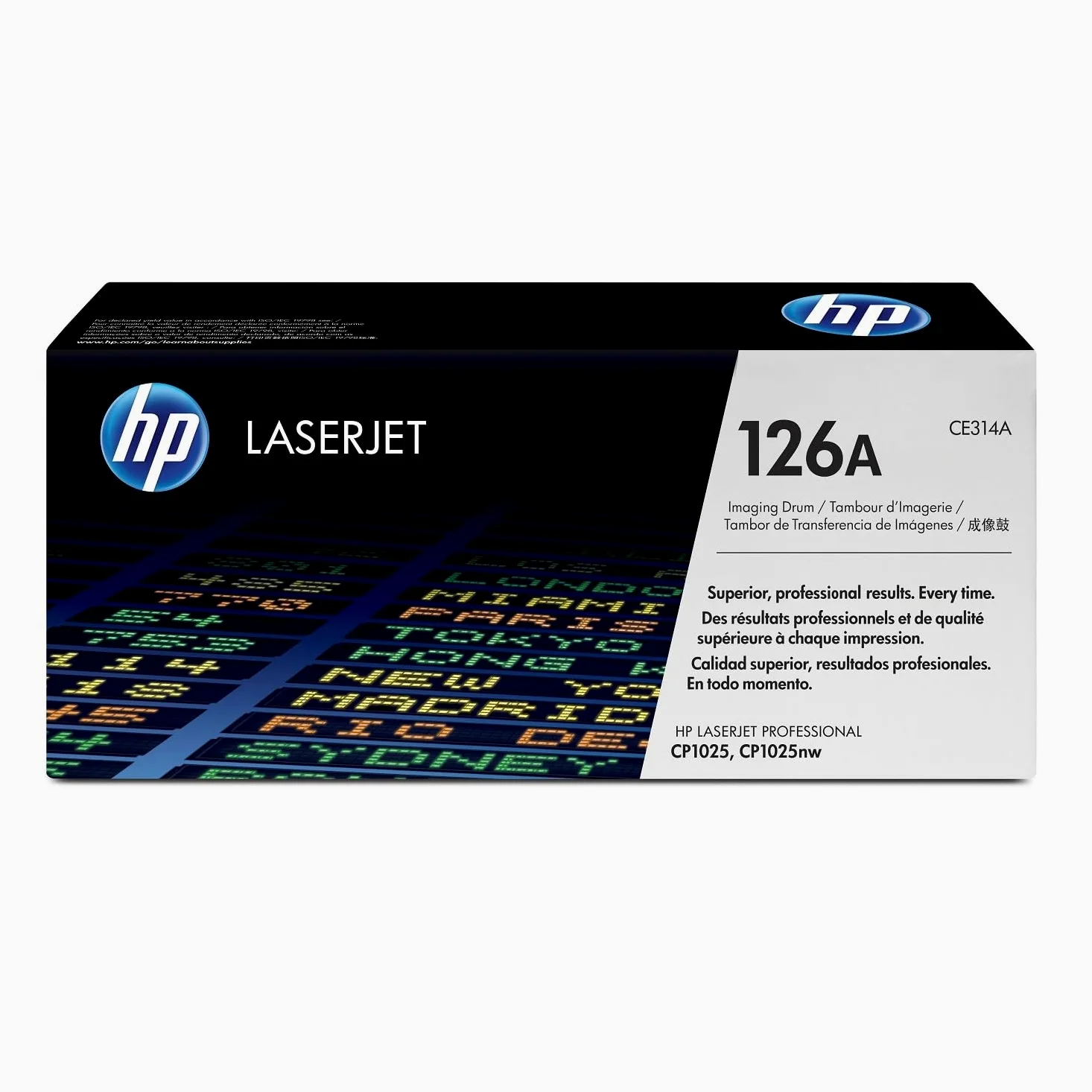 HP 126A CE314A, Tamburo Originale HP da 14000 pagine in nero, 7000 pagine a colori, Compatibile con le Stampanti HP LaserJet CP1025 e CP1025nw