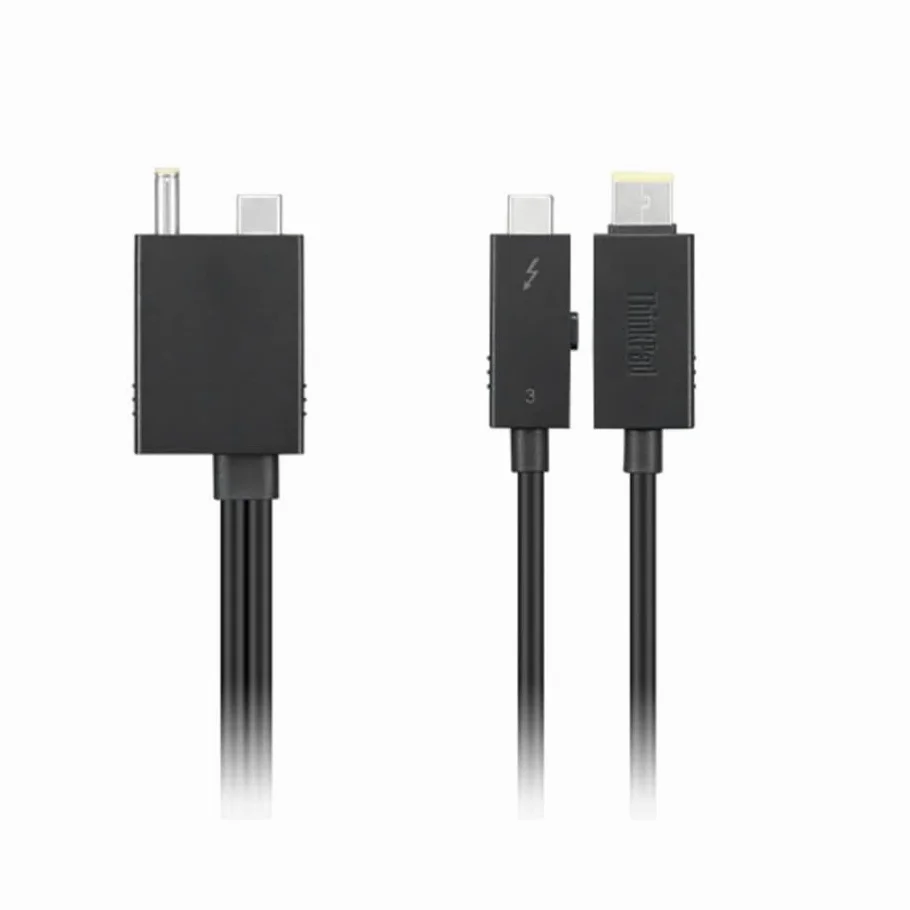 Thunderbolt 4X91K16970 - Cavo dati Thunderbolt 4 per workstation, lunghezza 0,7 m, BolAAzuL 4 x 91 K16970 Thunderbolt 4 Base, compatibile con Lenovo ThinkPad Thunderbolt 4X91K16970