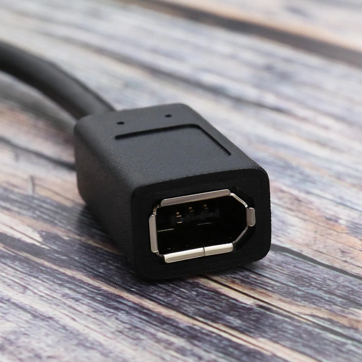 ECSiNG Cavo IEEE 1394 6 Pin Femmina A 1394 9 Pin Maschio Firewire Da 400 A 800 Cavo Convertitore Adattatore Trasferimento Dati Compatibile Con MacBook Pro 22 Cm Nero