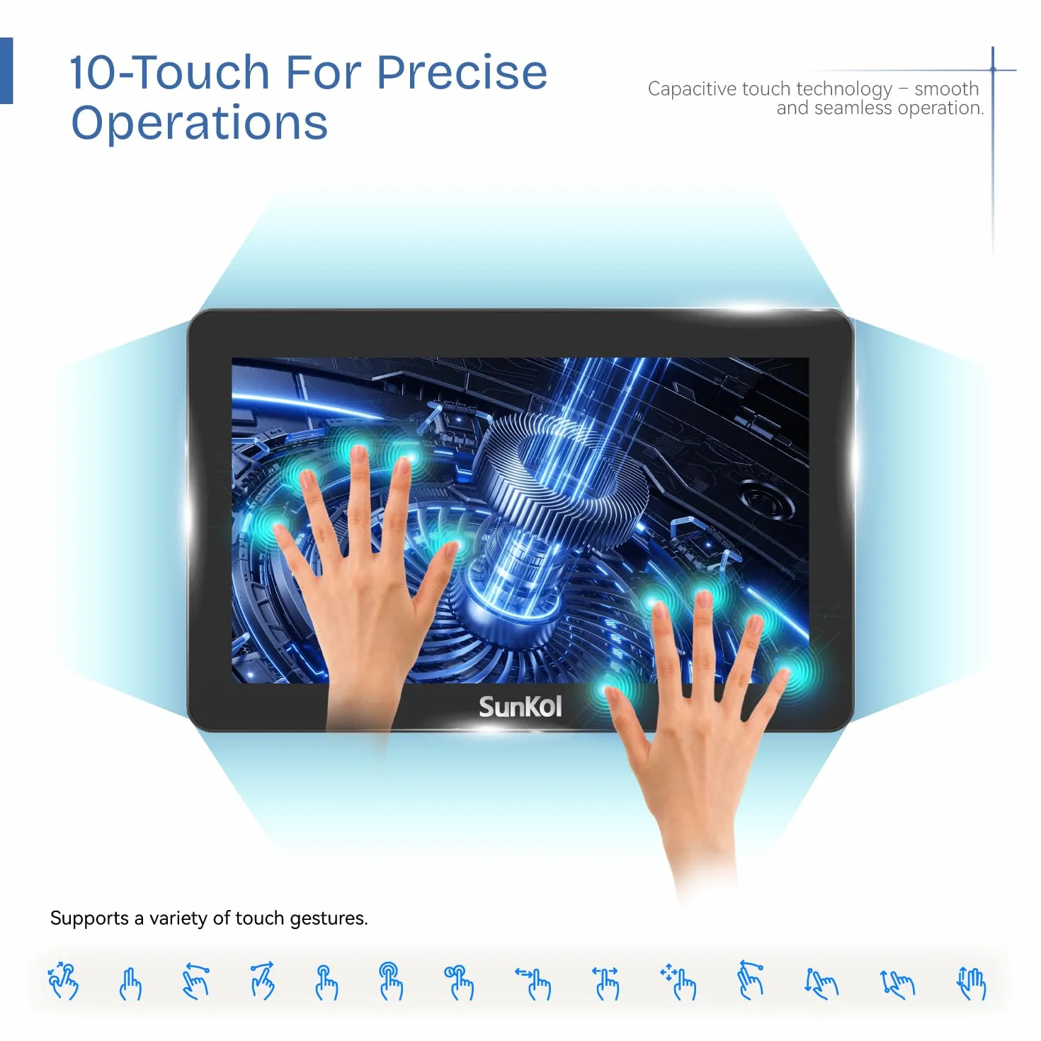 15,6 Pollici Embedded Industrial Panel PC,IP65 Capacitivo 1920 * 1080 Touch Screen,VESA,Winows 10 Computer per Automazione,HDMI,2xLAN,4xUSB,6xRS232,VGA(I5-3210M,8GB-DDR3 RAM 256GB SSD)
