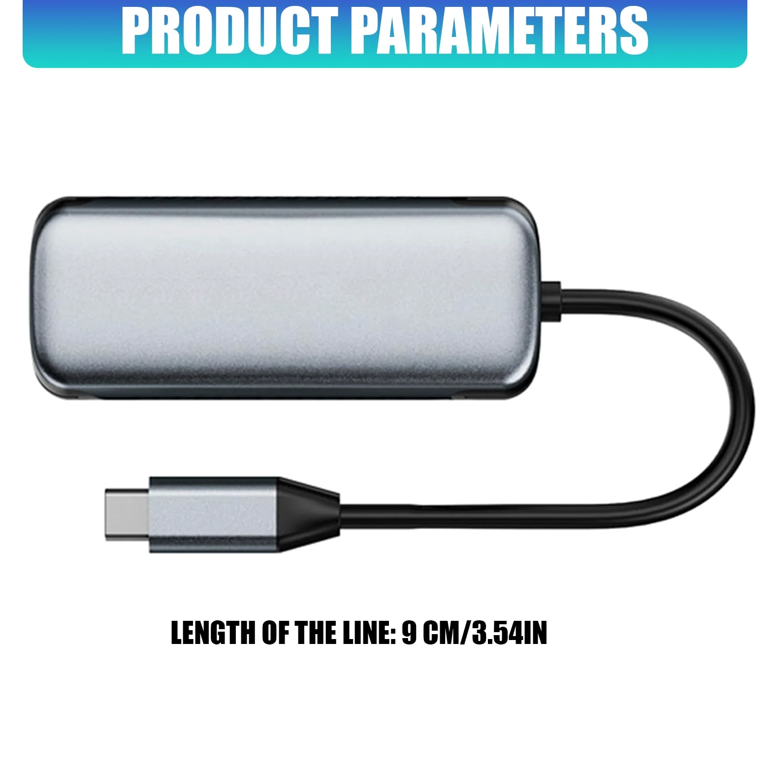 Adattatore Ethernet da 5 Gbps Rete Gigabit Convertitore Internet da RJ45 a Tipo C per laptop Desktop Tipo C Gigabit