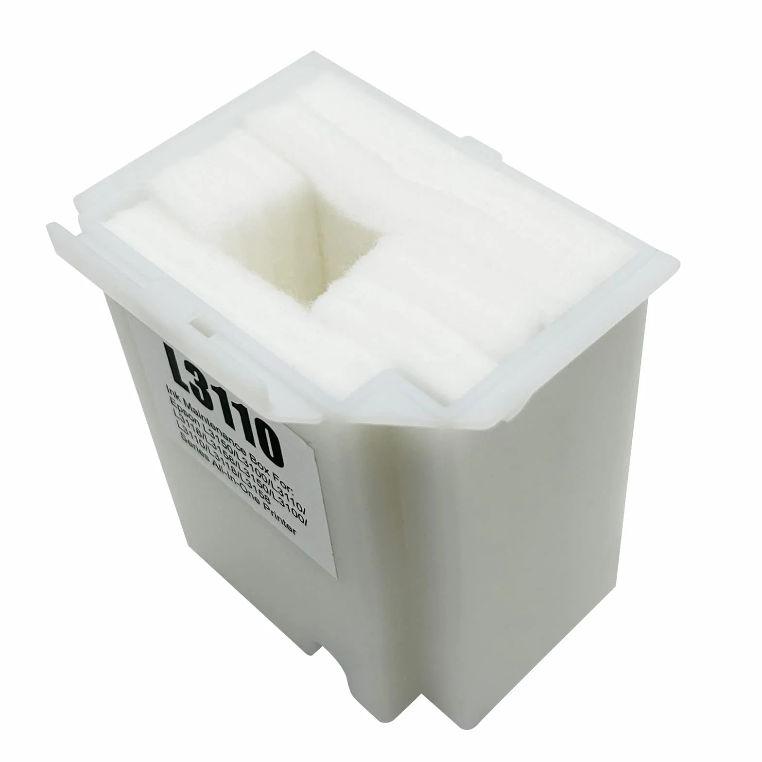 2 pezzi L3110 scatola di manutenzione dell'inchiostro compatibile con EcoTank ET2880 ET2800 ET2820 ET2803 ET4700 ET4800 ET-2710 ET-2711 ET-2712 ET-2714 ET-2720 ET-2721 ET-2726 Stampante