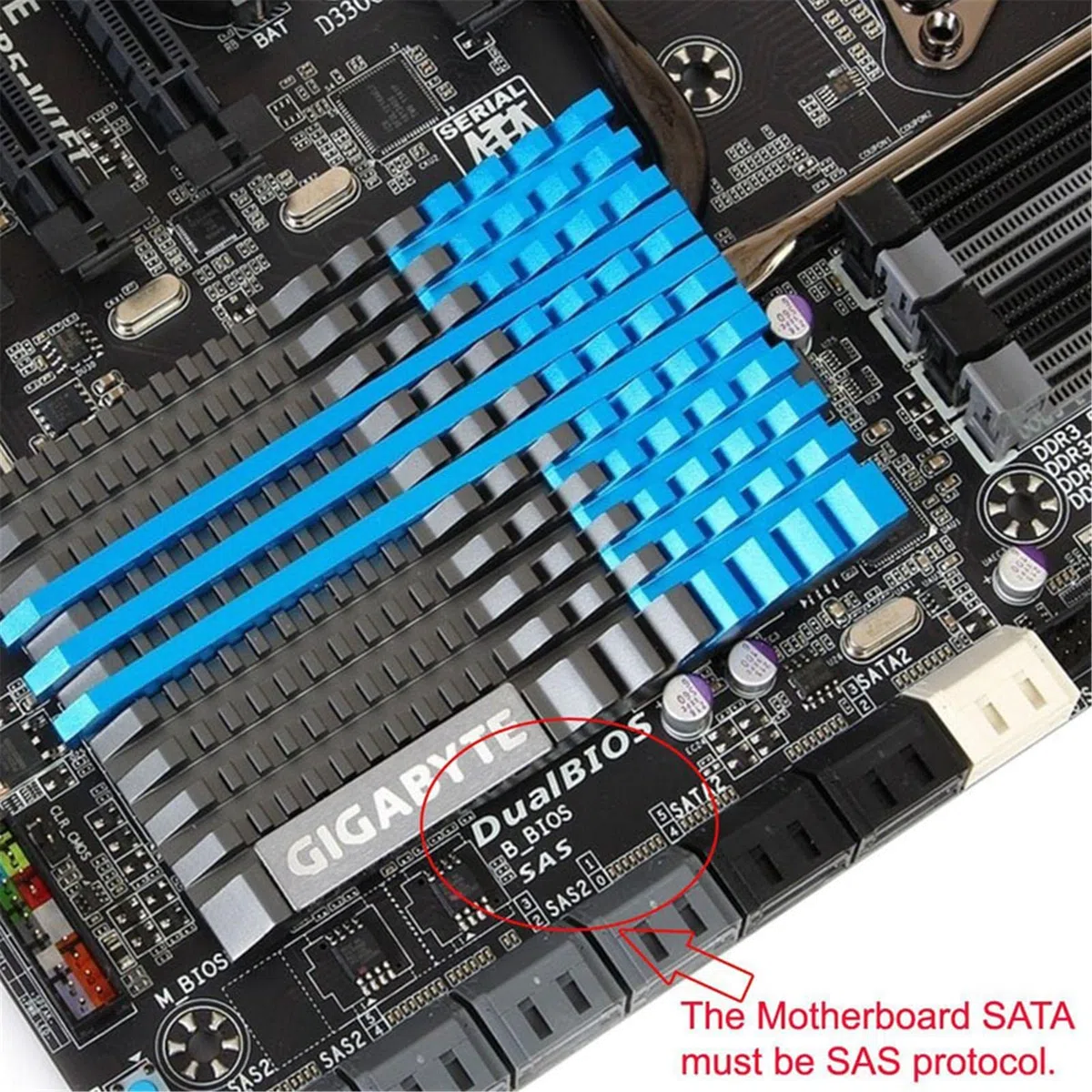 Convertitore da SAS a SATA | Adattatore per disco rigido SATA con 15 pin, adattatore da SAS a SATA per disco rigido