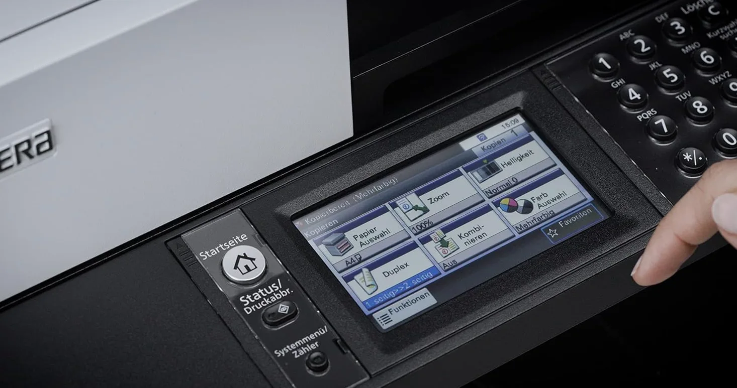 Kyocera Ecosys M5526cdw Stampante Wi-Fi Laser Multifunzione: Stampa, Fotocopia, Scanner, Fax. Mobile Print via Smartphone (Ricondizionato)