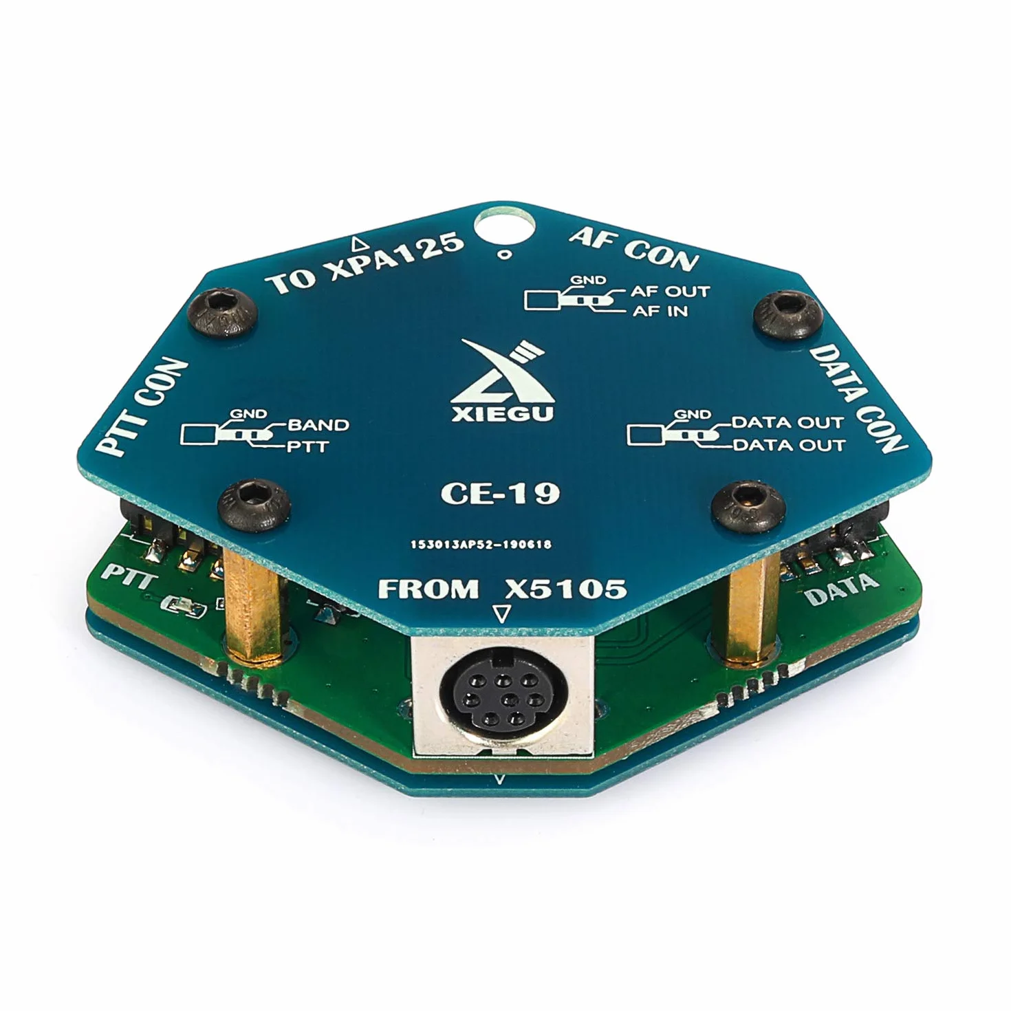 Xiegu Scheda di espansione interfaccia dati CE-19 per G90, G1M, X5105, XPA125B