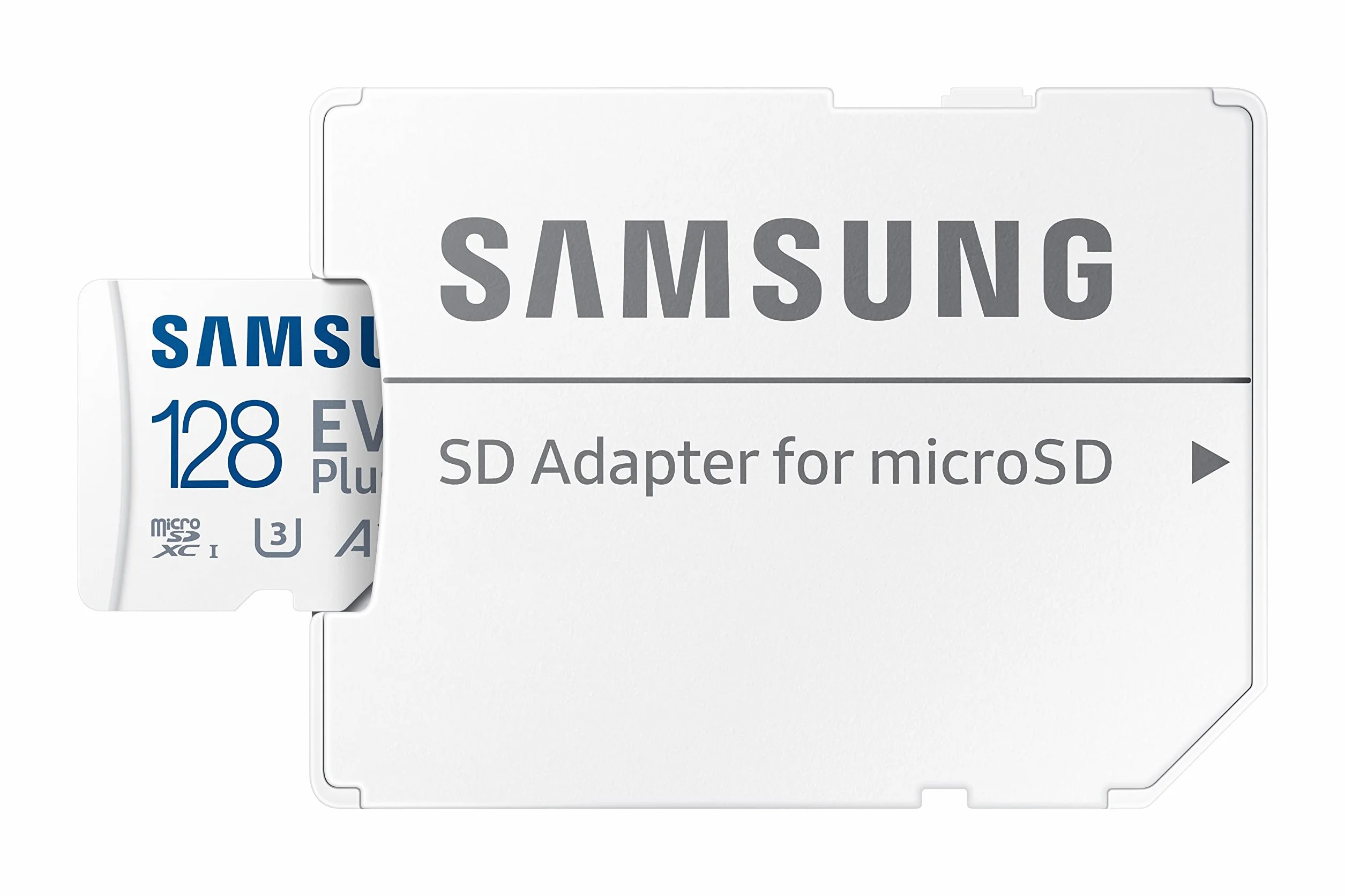 Samsung Scheda di memoria microSD Evo Plus 128 GB SDXC U3 Classe 10 A2 130 MB/s con adattatore versione 2021 (MB-MC128KA/EU)