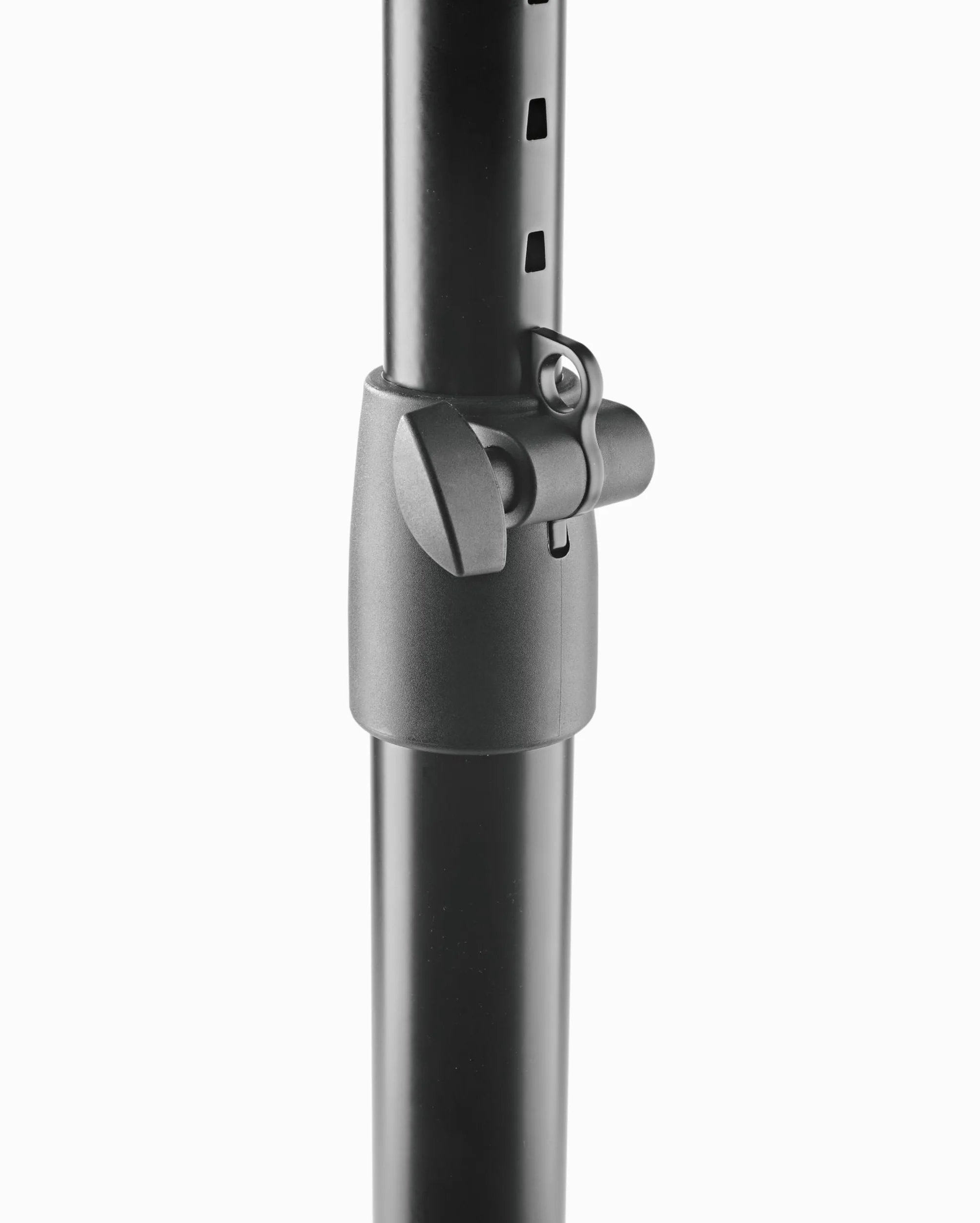 K&M 26775 Supporto da tavolo per monitor nero, in acciaio - supporto regolabile in altezza dal design innovativo - grande ripiano