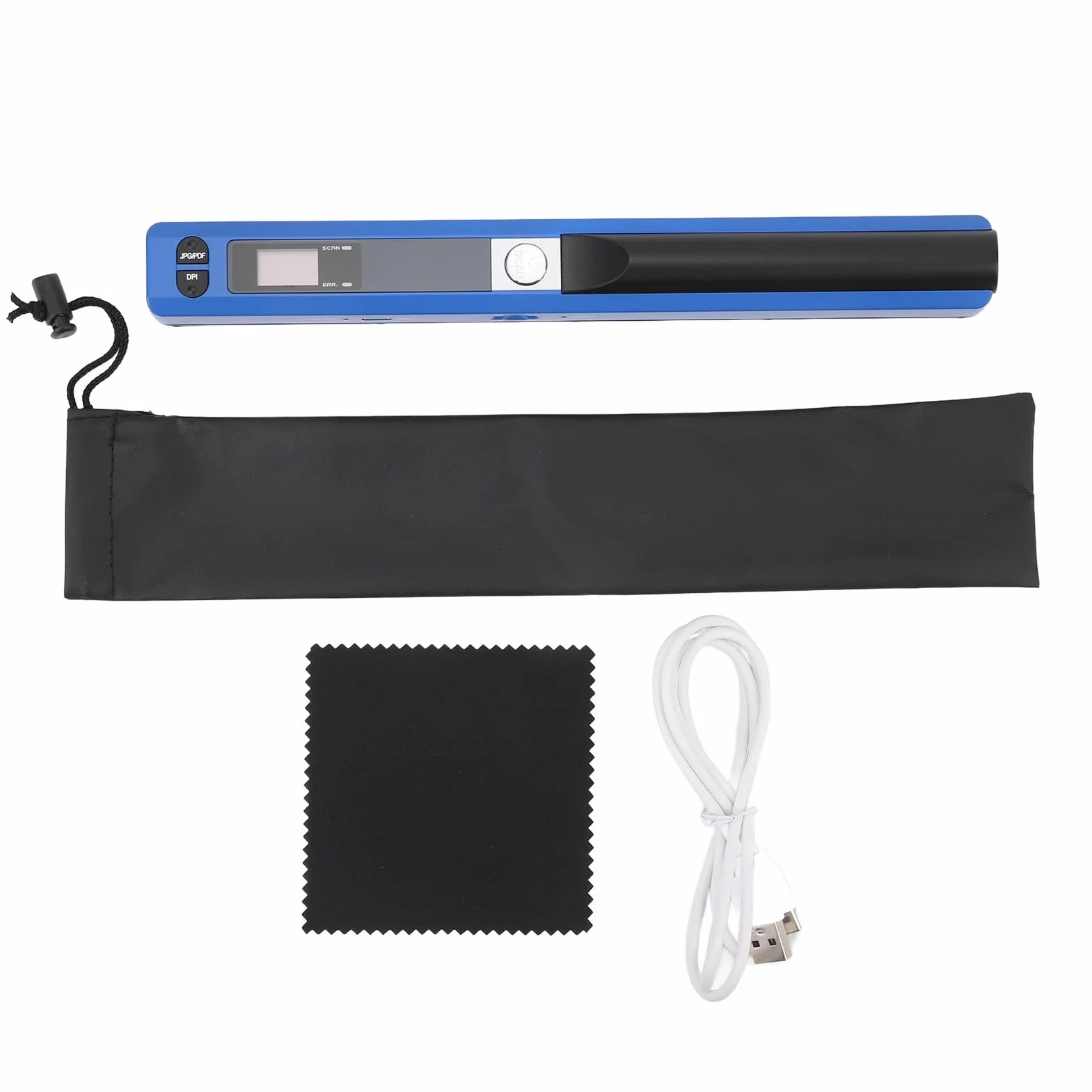 CHICIRIS Scanner per Documenti Portatile Portatile Scansione Rapida 900 Dpi per Uffici Bancari, Connessione USB per XP/7 e OS X 10.4, Ideale per Avvocati e Studenti ()