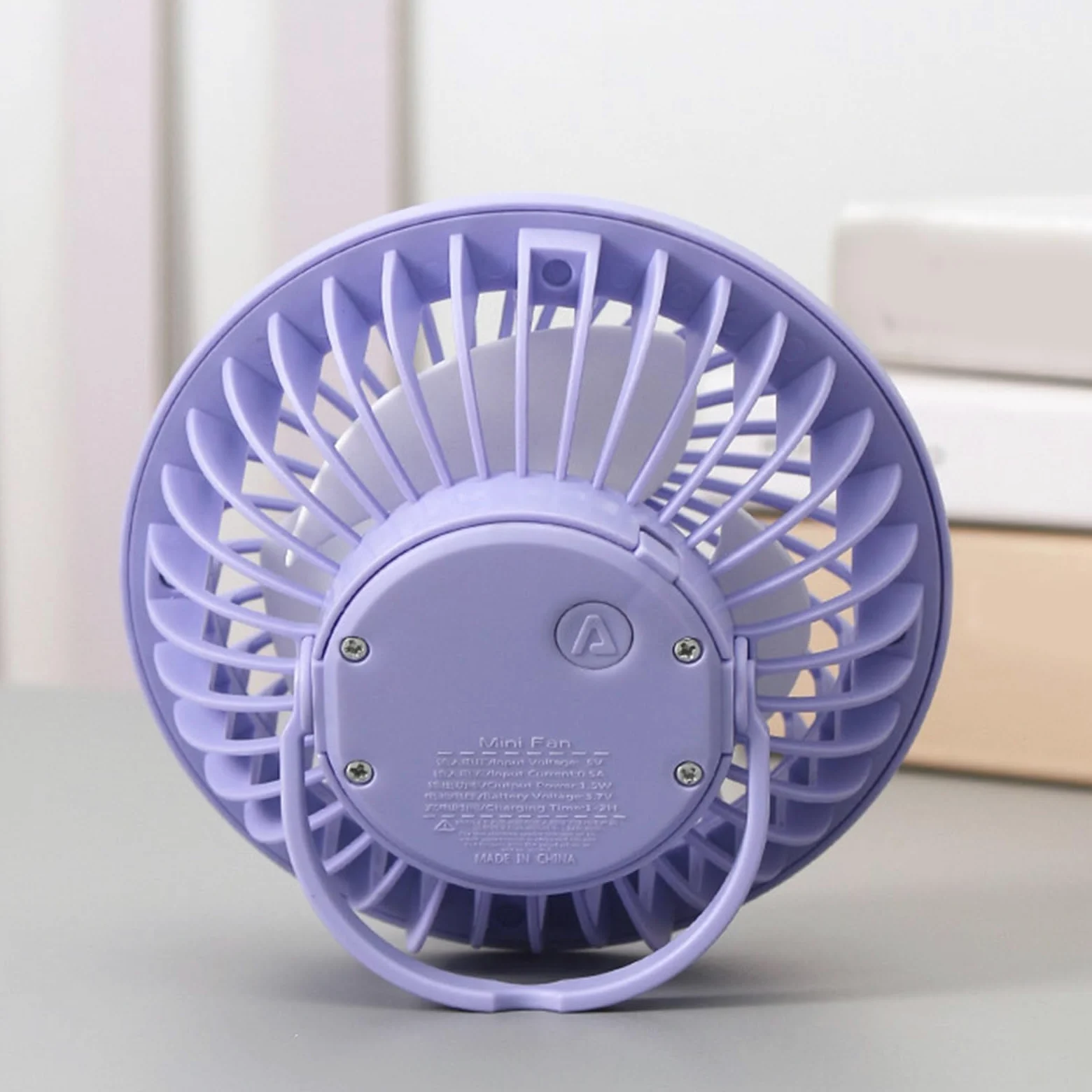 Ventilatore da tavolo USB da tavolo ventilatore da parete regolabile forte silenzioso raffreddamento per camera da letto desktop campeggio e lampada