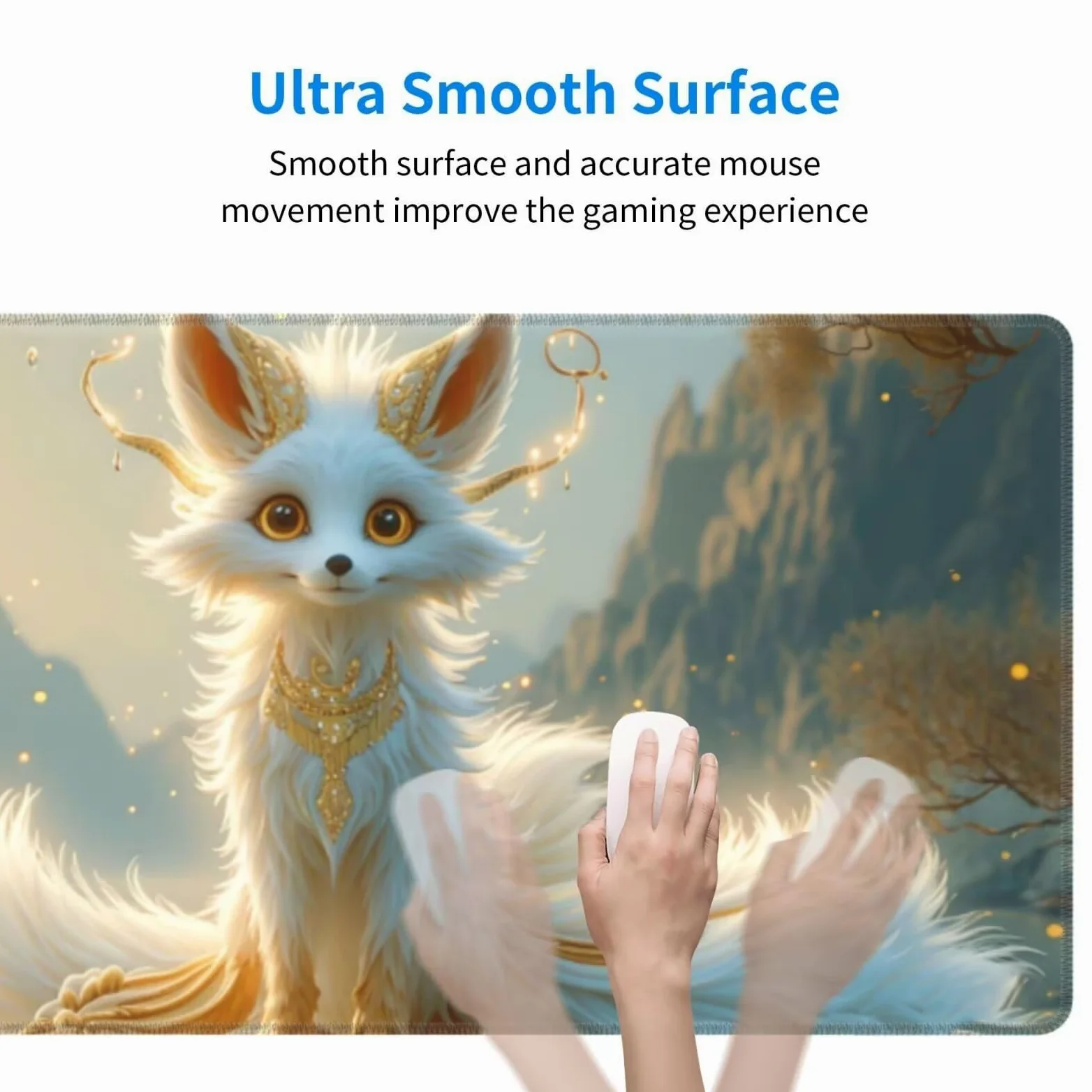 Tappetino Mouse, Tappetino Mouse Gaming Grande XXL 1500x800x3mm Tappetino Scrivania Mouse Pad, Base in Gomma Antiscivolo, Bordi Cuciti, Mousepad per Ufficio e Gaming (una persona astuta e cattiva R386