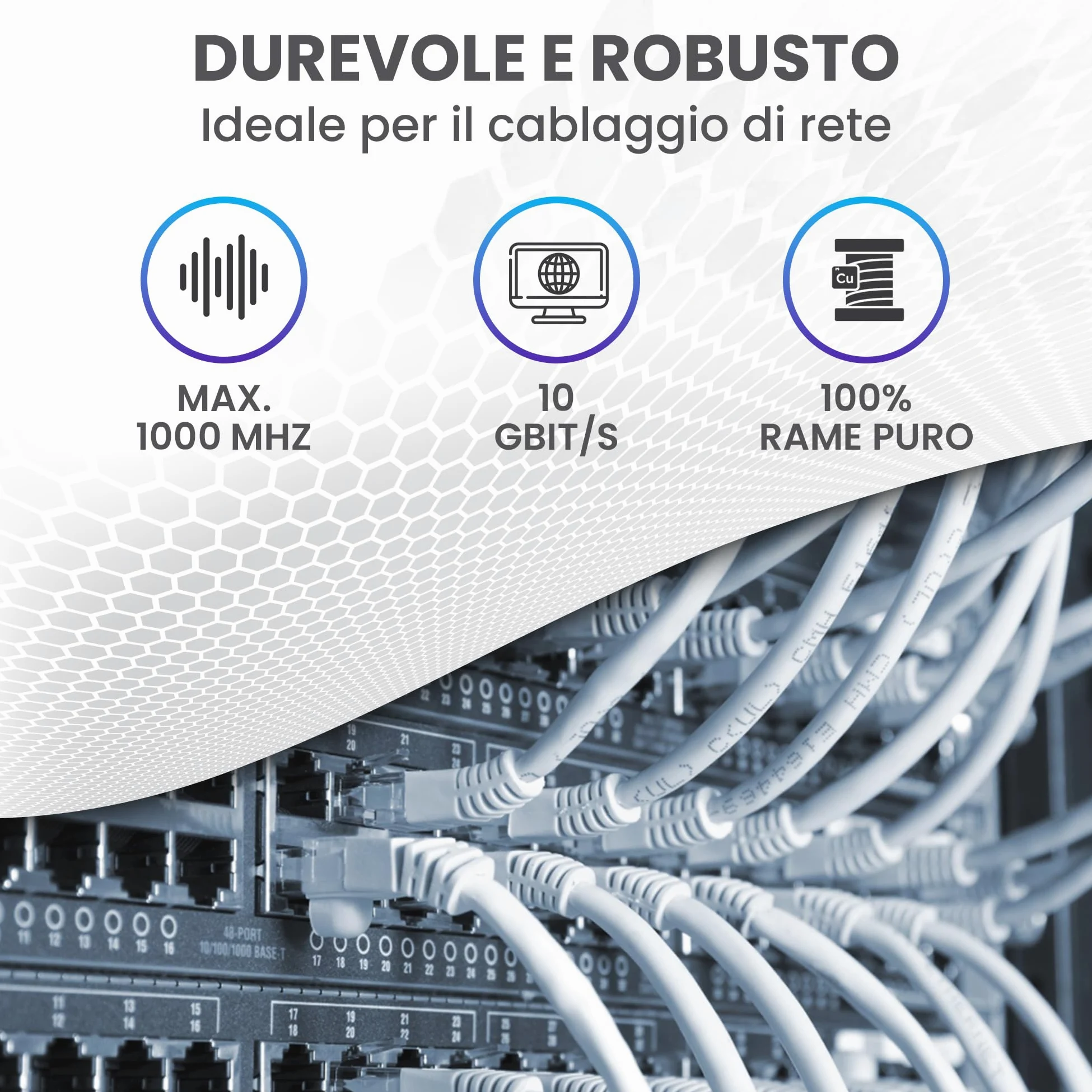 EXTRALINK Cavo Ethernet Esterno 100m CAT5e LAN F/UTP Schermato – 100% Rame Puro, Compatibile PoE, Guaina PE Resistente ai Raggi UV, Impermeabile e Durevole per Esterni