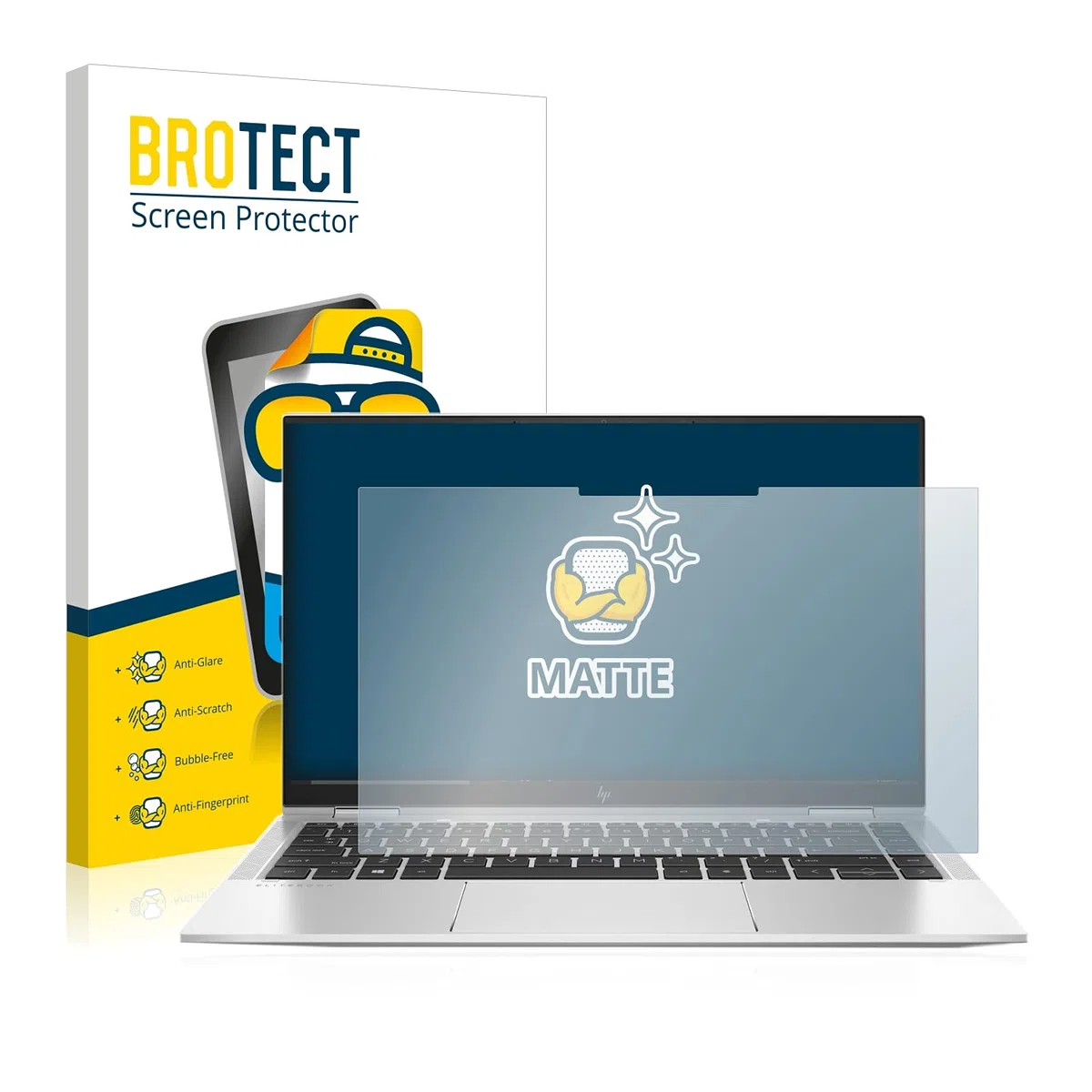 brotect Pellicola Protettiva Opaca per HP Elitebook x360 1040 G7 Pellicola Protettiva Anti-Riflesso