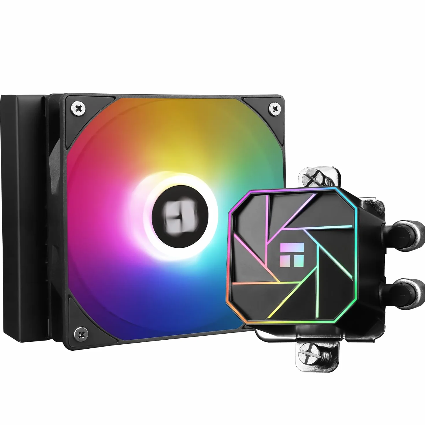Thermalright AQUA ELITE 120 V3 Refrigeratore di processore a liquido, 120 file di raffreddamento, ventilatore PWM da 120 mm, per AM4/AM5, Intel LGA1150/1151/1155/1156/1200/1700/1851