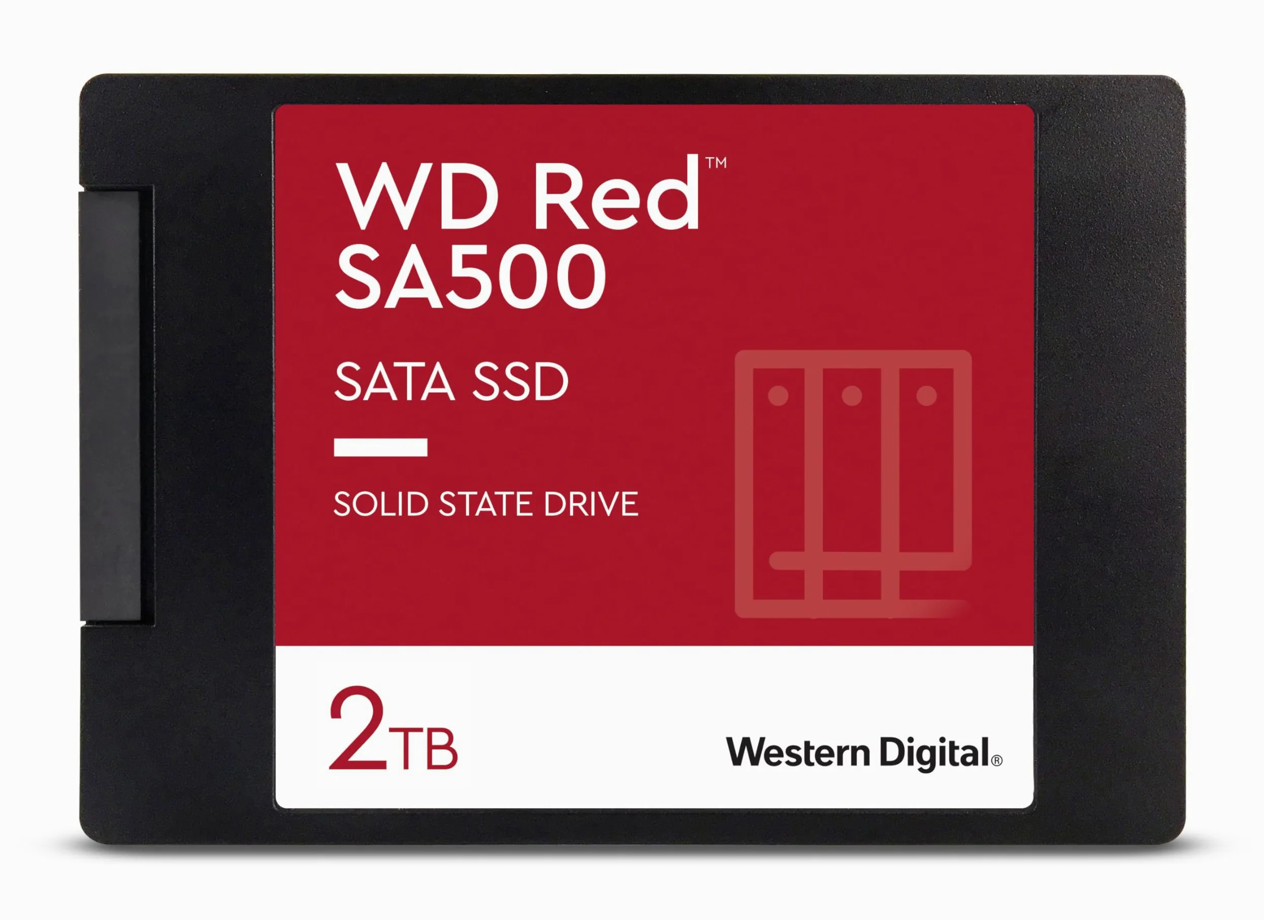 WD Red SA500 2 TB SSD NAS SATA, 2.5 Inch