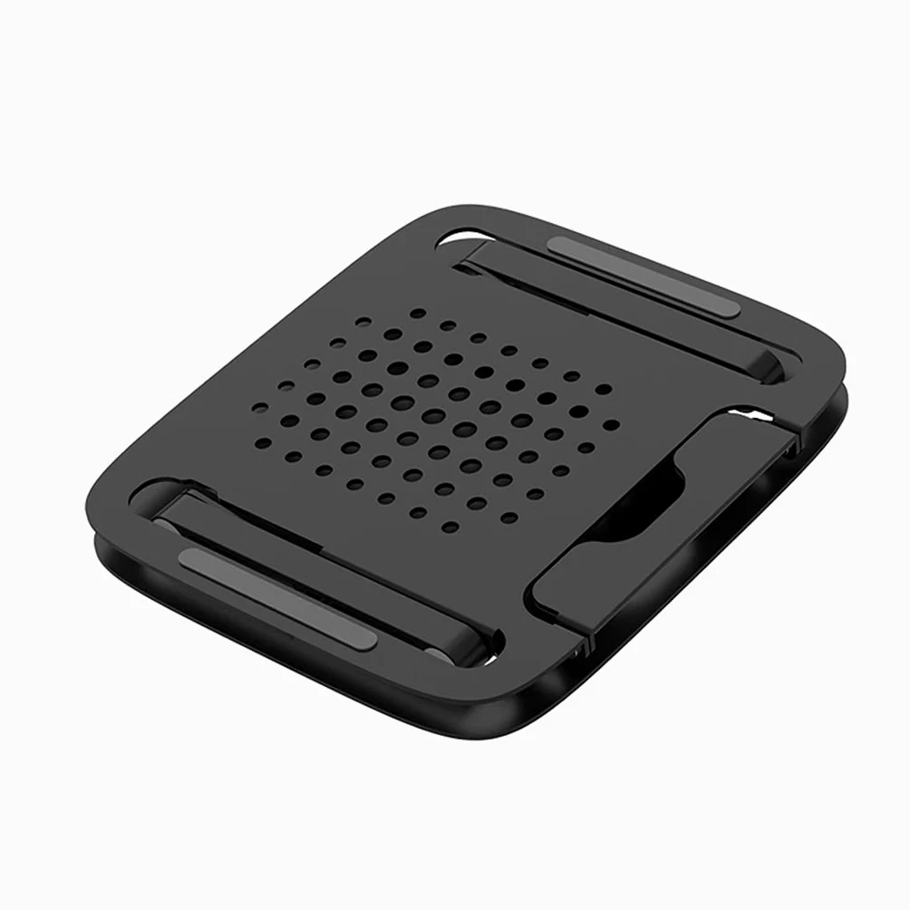 Supporto pieghevole in lega di alluminio Supporto per pad di raffreddamento Staffa da tavolo Raffreddamento regolabile per notebook Laptop verticale Supporto per scrivania Ergonomico in
