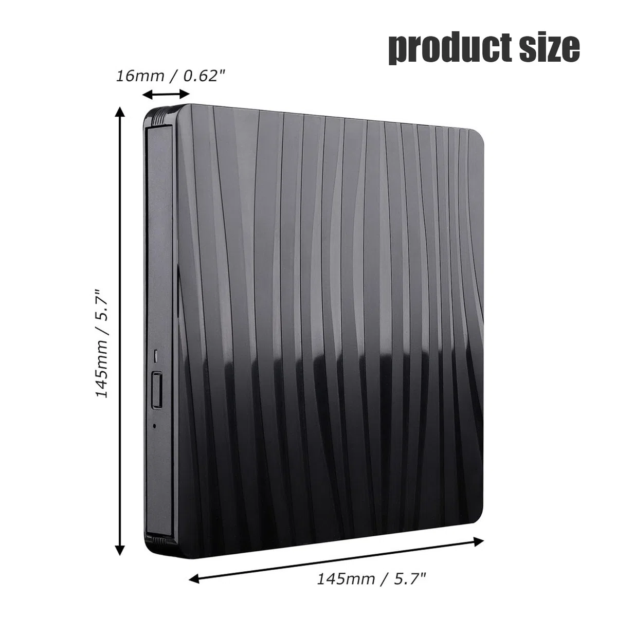 Unità DVD esterna USB 3.0 e Type-C portatile CD DVD +/-RW ROM drive per computer portatile PC desktop, CD DVD Burner Reader compatibile con sistemi operativi Windows XP / 2003 / Vista /7 /8/10/11