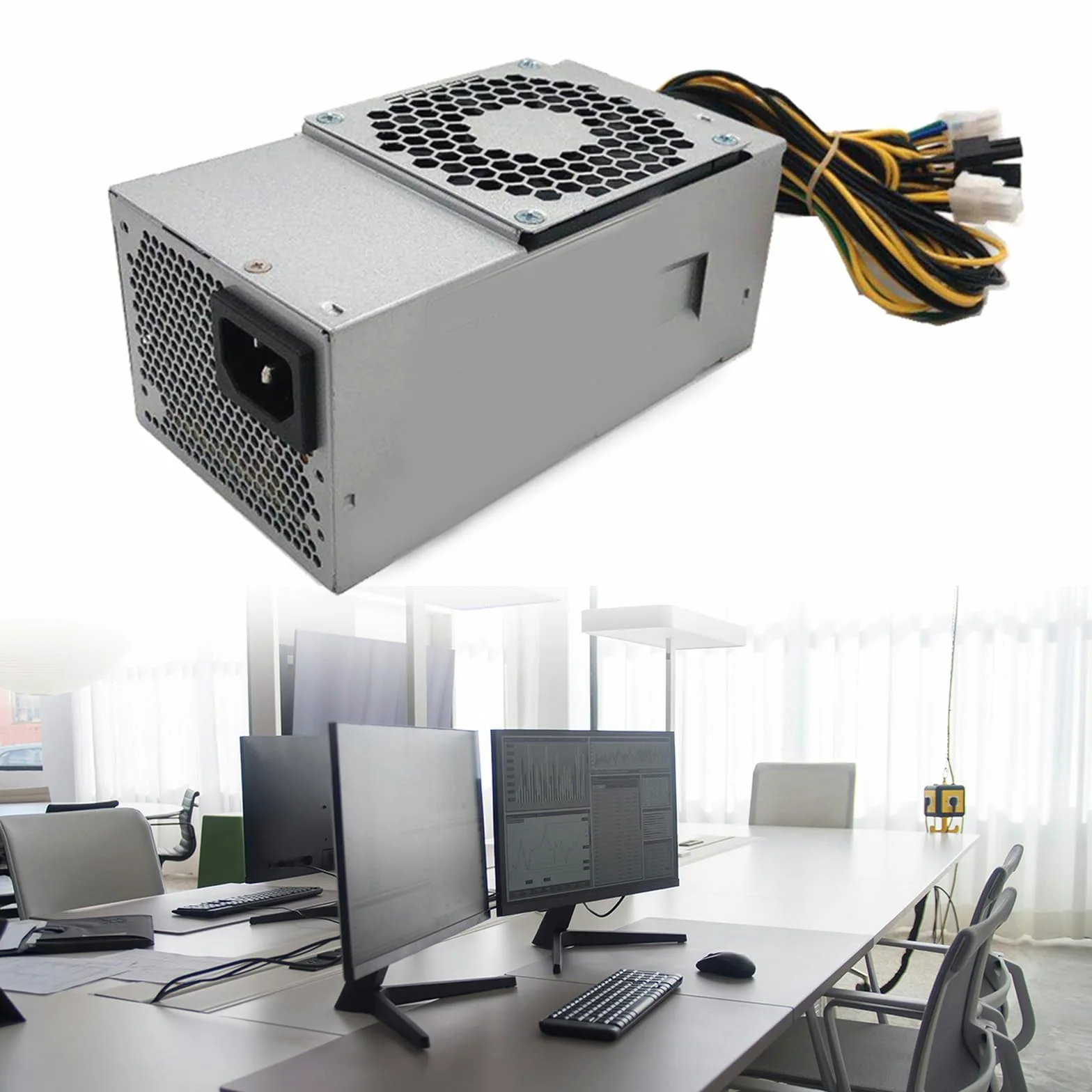 Alimentatore di computer ad alta efficienza energetica 500W funzionamento silenzioso per FSP50020TGBAB GWT300SPWCTF GWTFX200AHD HK30071PP Computer Power