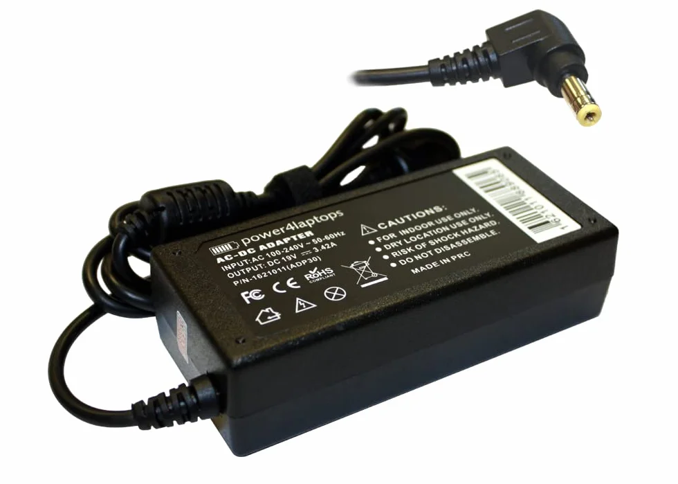 Power4Laptops Adattatore Alimentatore per Computer Fisso Compatibile con ASUS Chromebox CN62 G004U