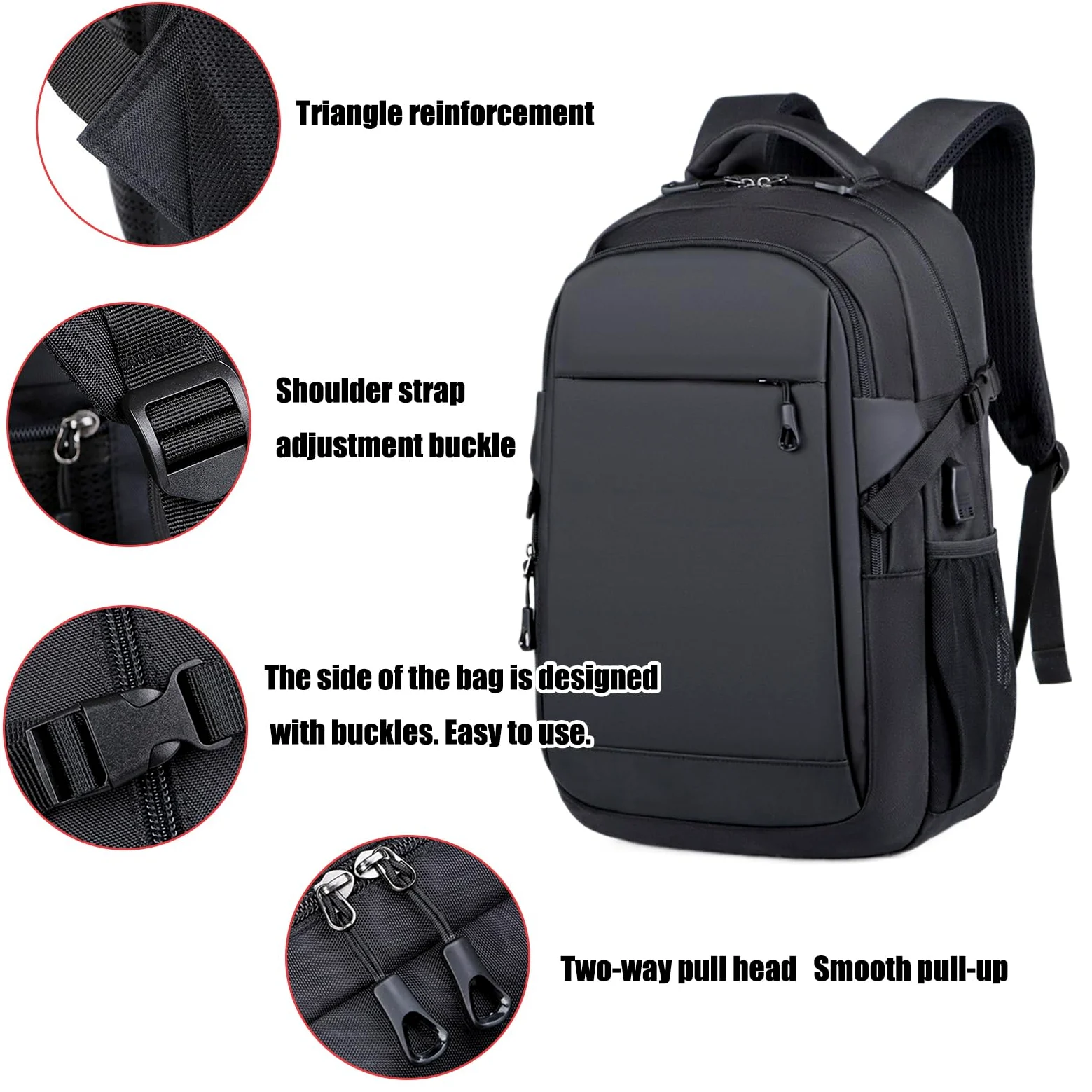 Zaino Per Computer Portatile Borsa Da Viaggio Traspirante | Zaino Universitario Traspirante Per Professionisti Business Ufficio Viaggiatori Giocatori Insegnanti Caffè Biblioteche
