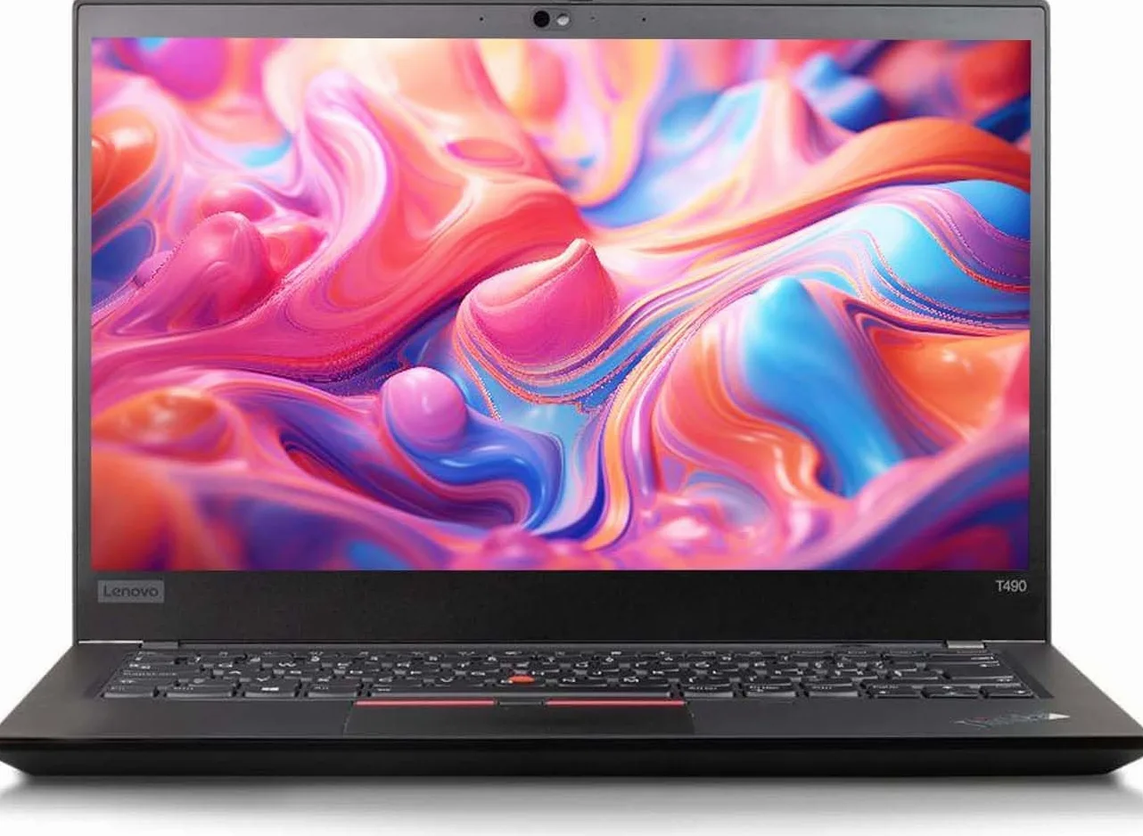 Lenovo Thinkpad T490 Business Laptop, PC portatile da 14 pollici, Intel Core i7-8665U, 16 GB RAM, SSD da 256 GB, tastiera US QWERTY Windows 11 Pro (ricondizionato)