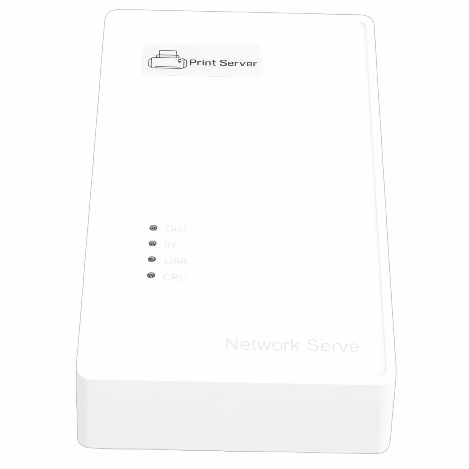 Walfront Server di Stampa USB Wireless con WiFi e Porta Ethernet, Compatibile con per la Condivisione di Dispositivi USB tra più Computer in Ufficio