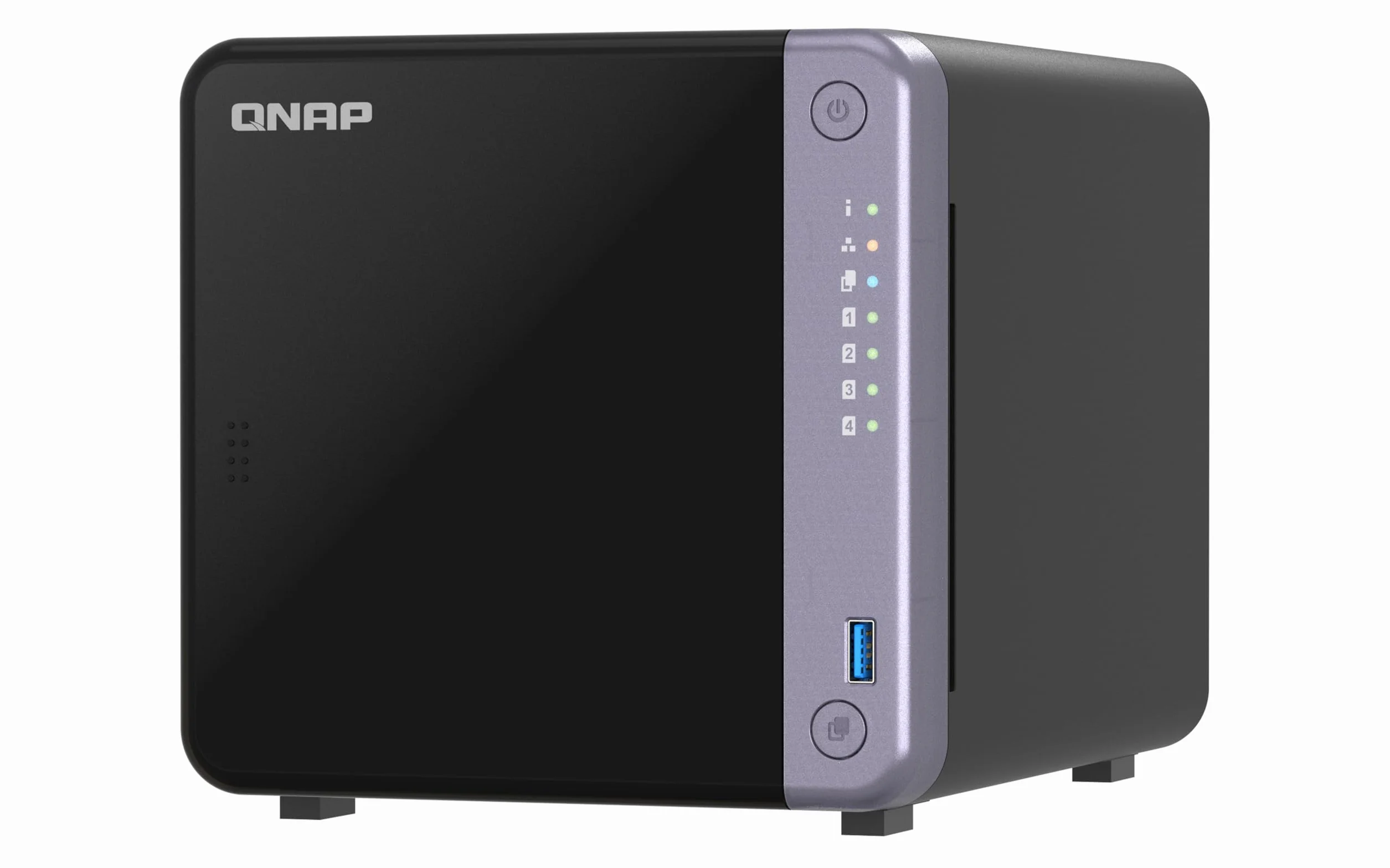 QNAP TS-432X-4G server NAS e di archiviazione Torre Alpine AL-524 4 GB DDR4 QNAP QTS Nero