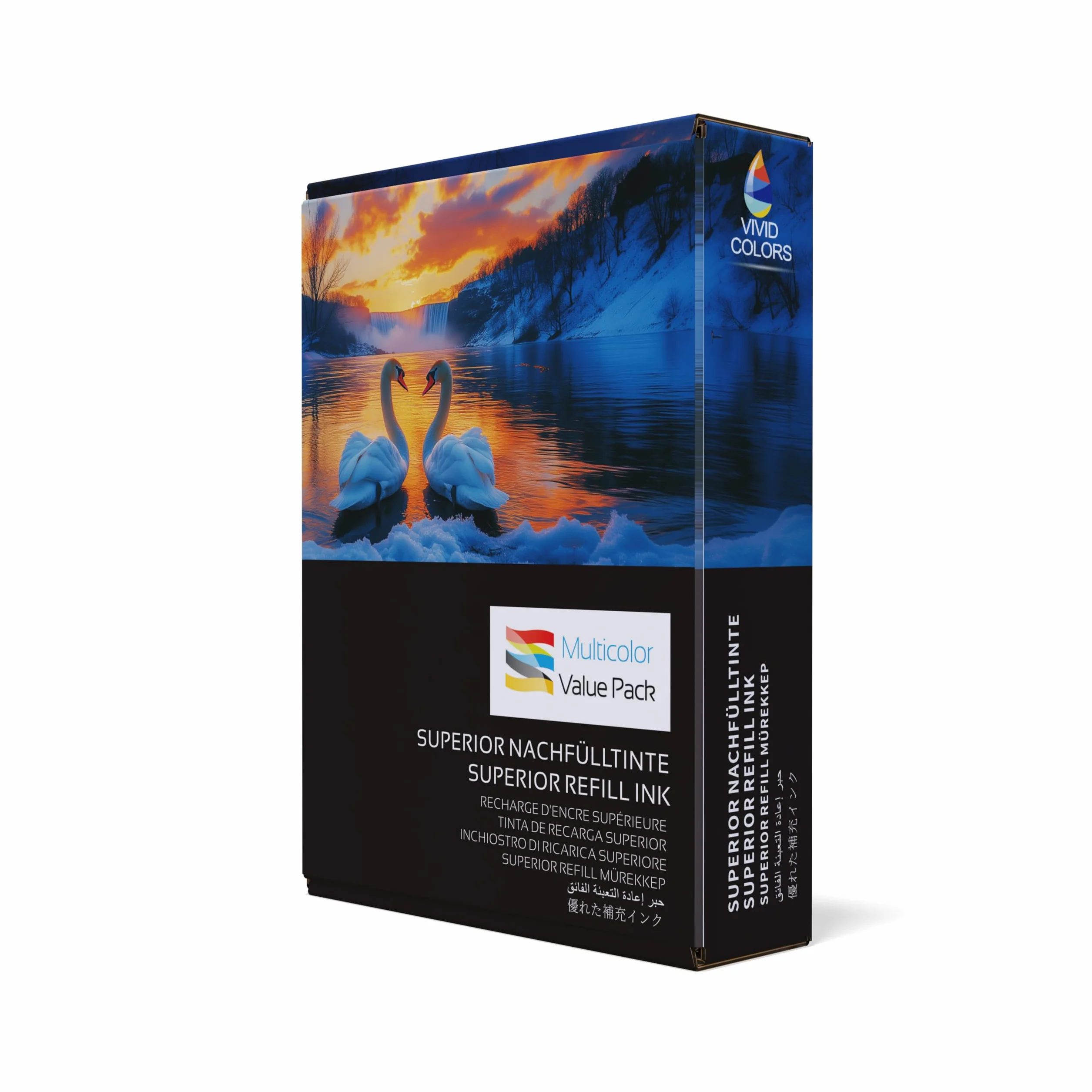Kit di Ricarica Inchiostro Compatibile con Cartucce HP 301 e HP 301XL – 550ml – Per Stampanti HP DeskJet 2540, 3050, 1050, 1510A, 2050 e Envy 4500, 5530, 4630