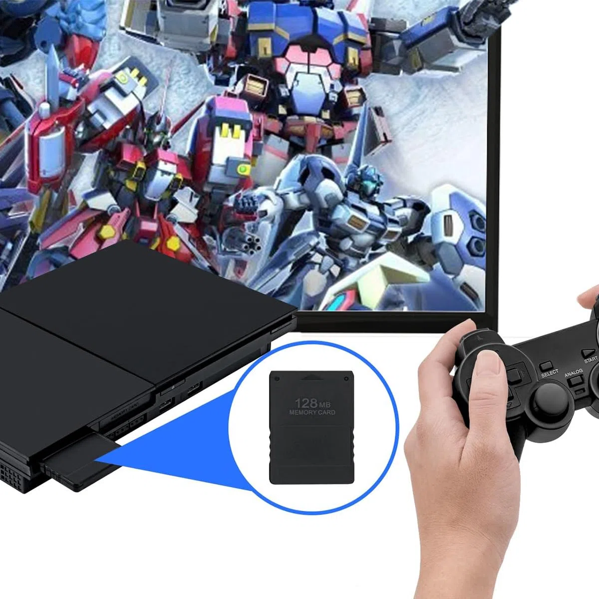 Scheda di Memoria Game 2 128M Alta velocità per Console Game 2 Slim