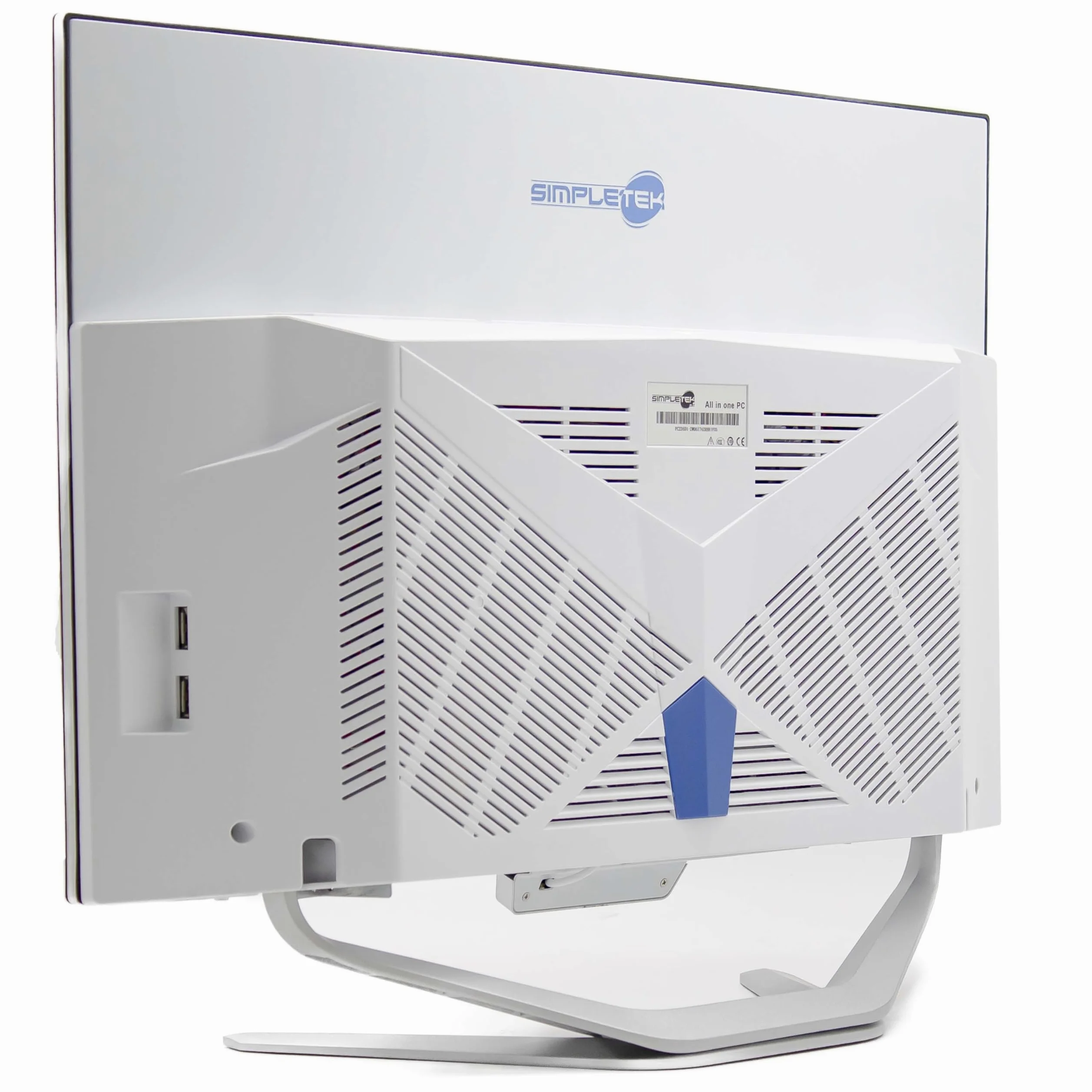 SIMPLETEK - PC All in One con Schermo Curvo 24" Core i7 | Scheda Video Nvidia GTX 1650 da 4GB | Windows 11 | 16GB RAM SSD 2TB | Ideale per Editing Video, Gaming, Lavoro